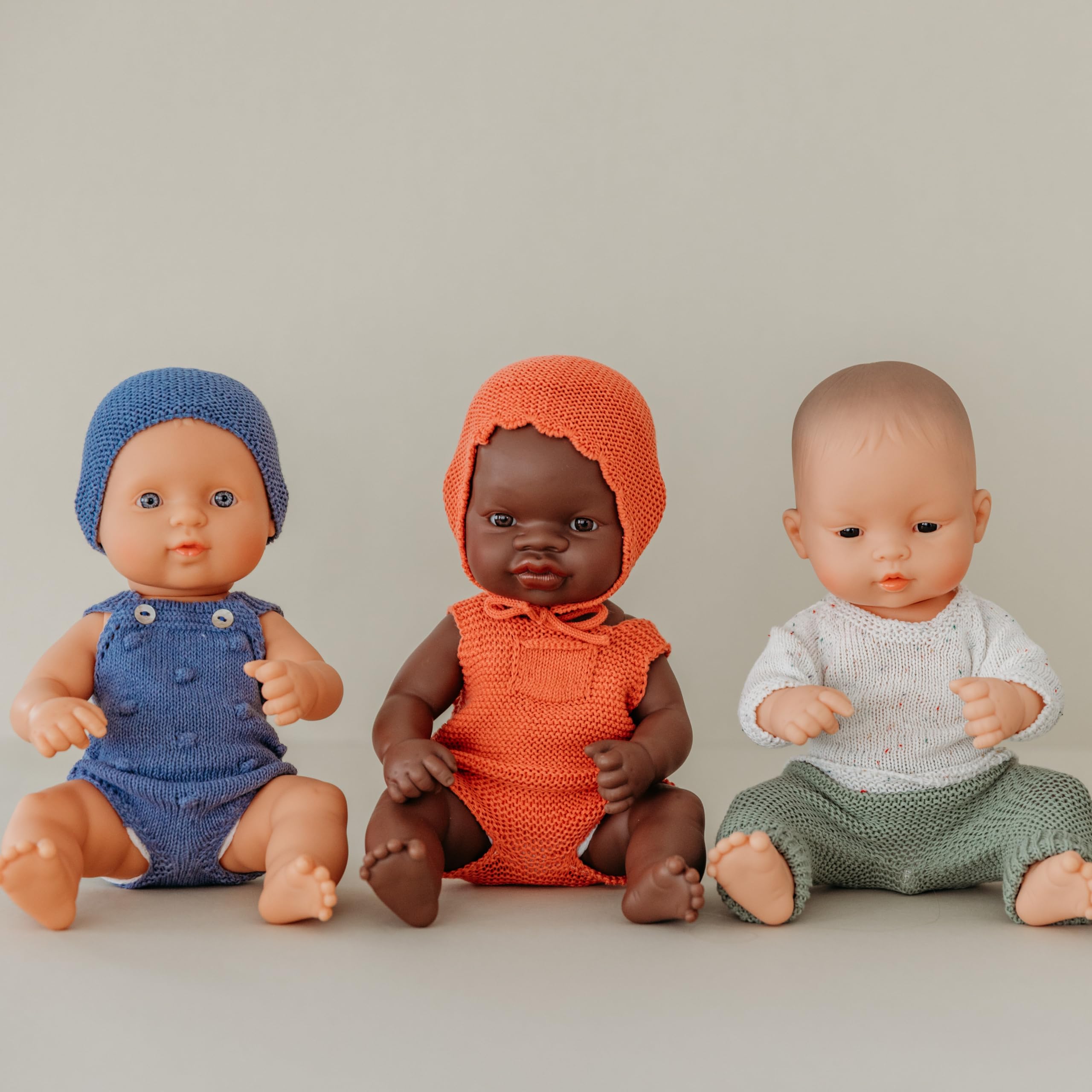 Miniland Baby Doll European Girl 32cm Soft Vinyl Anatomically Correct Scented 3