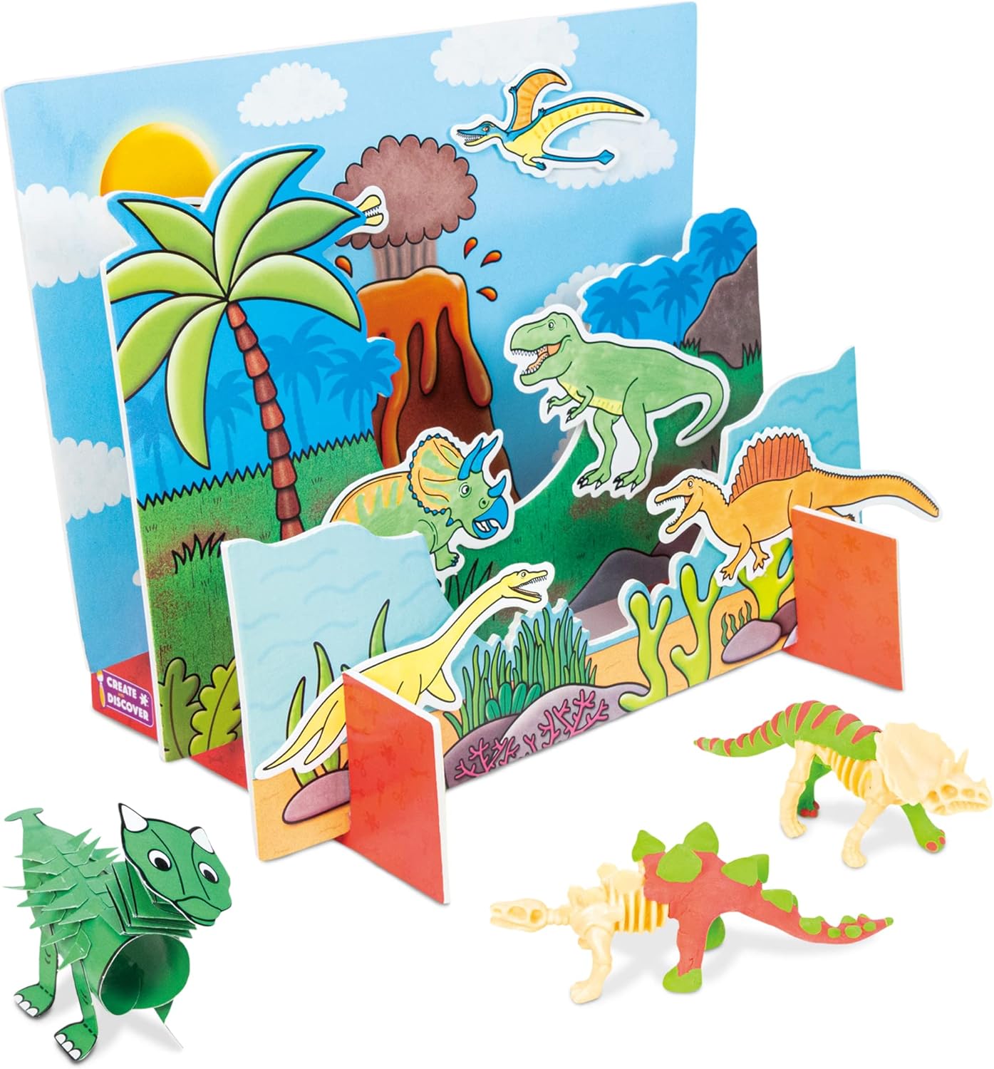 Galt Dino Craft Kit - Educational STEAM Craft Set for Kids Ages 5-10 4