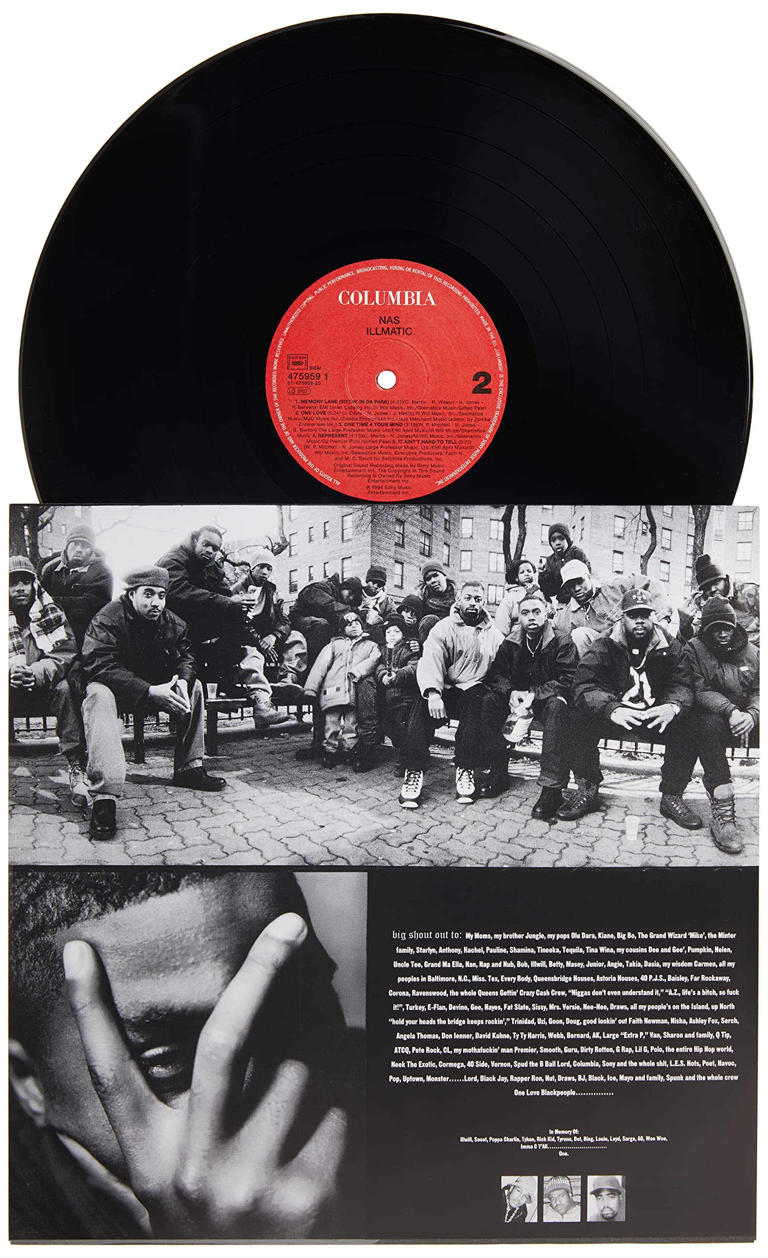 Nas - Illmatic [VINYL] ORIGINAL 3
