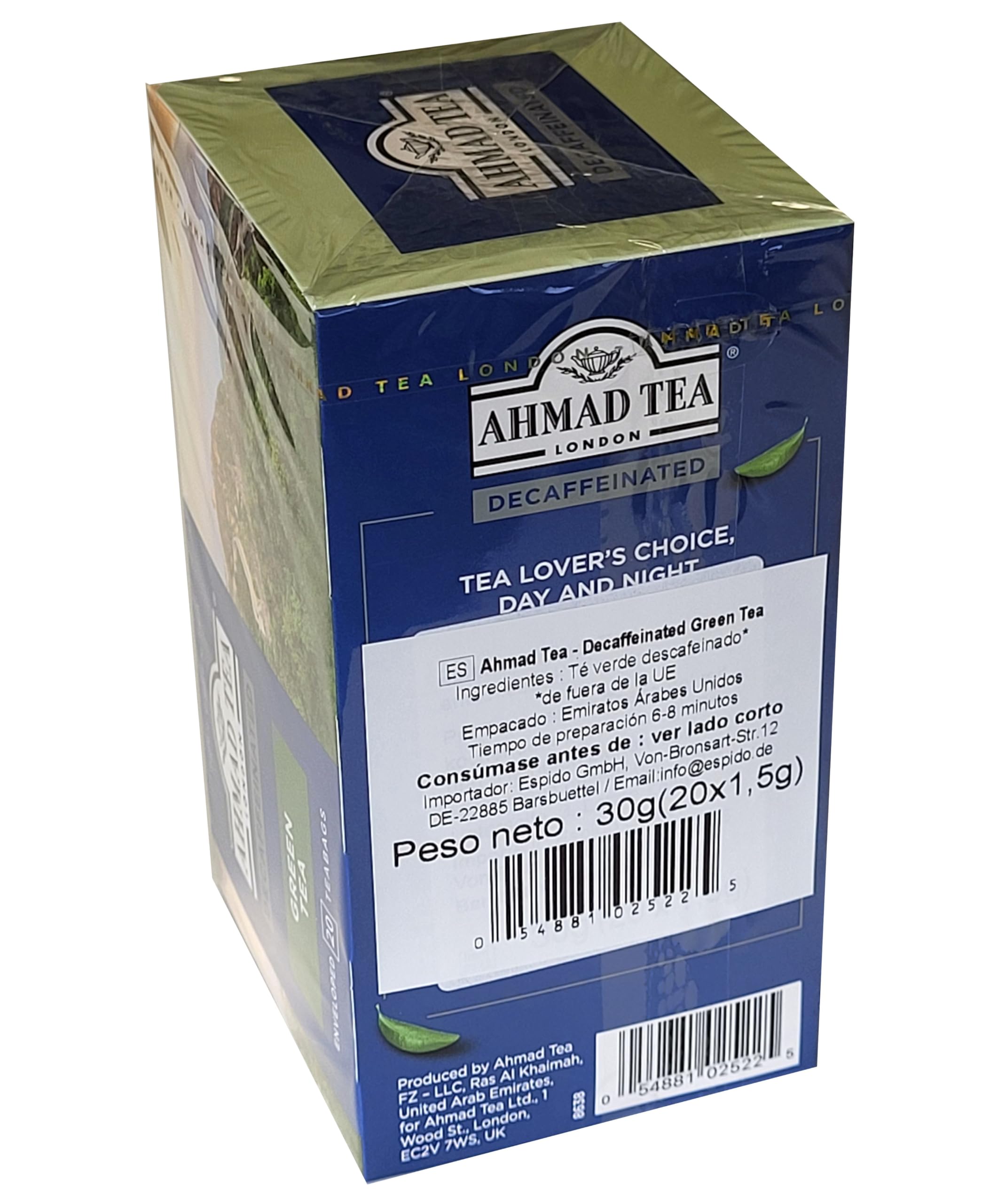 Ahmad Tea Entkoffeinierter Grüner Tee | 20 Teebeutel | Chinesischer Grüntee aus den Gelben Bergen 4