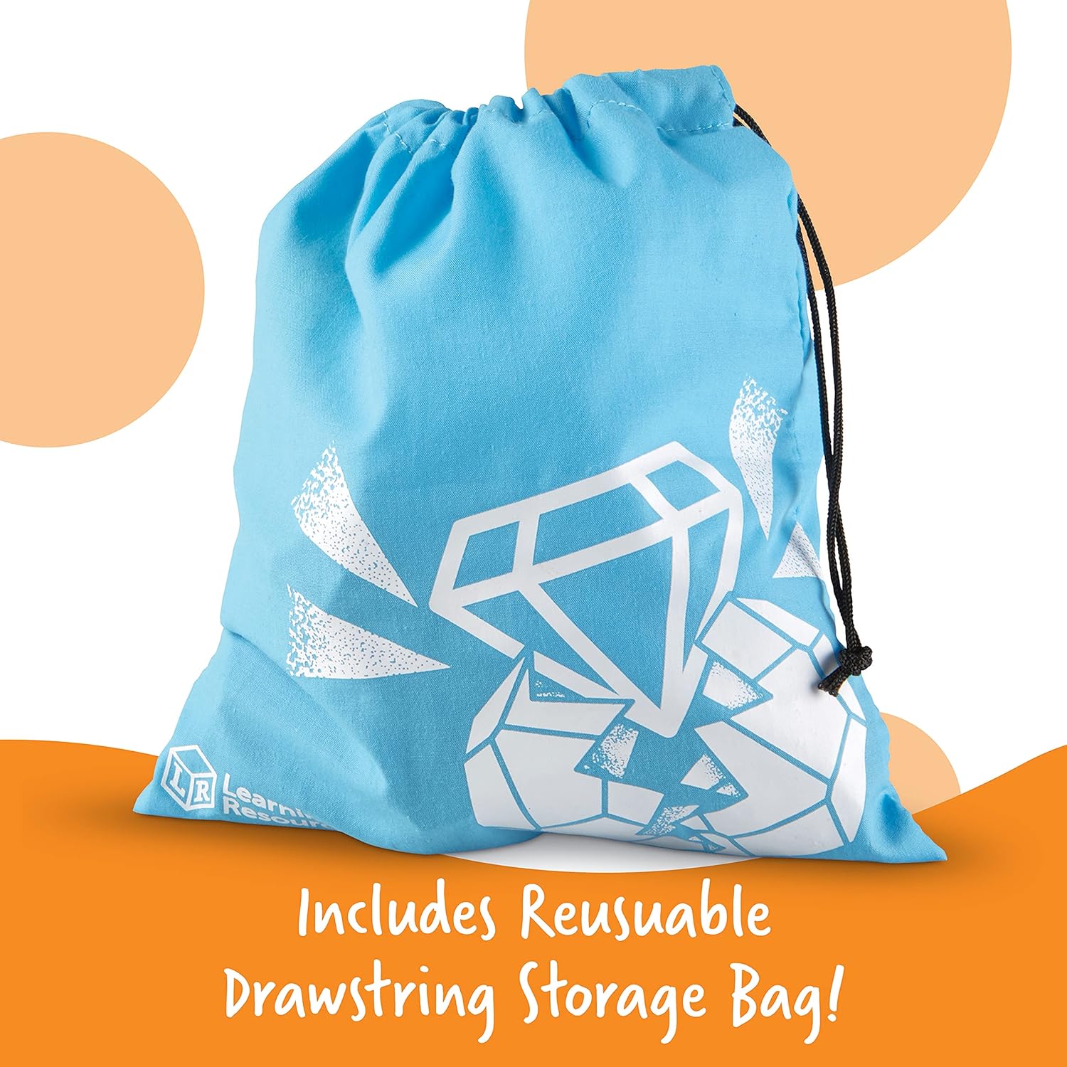 Learning Resources Rock 'n' Gem Surprise - Educational Playset for Sorting, Matching & Counting (Ages 3+) 6