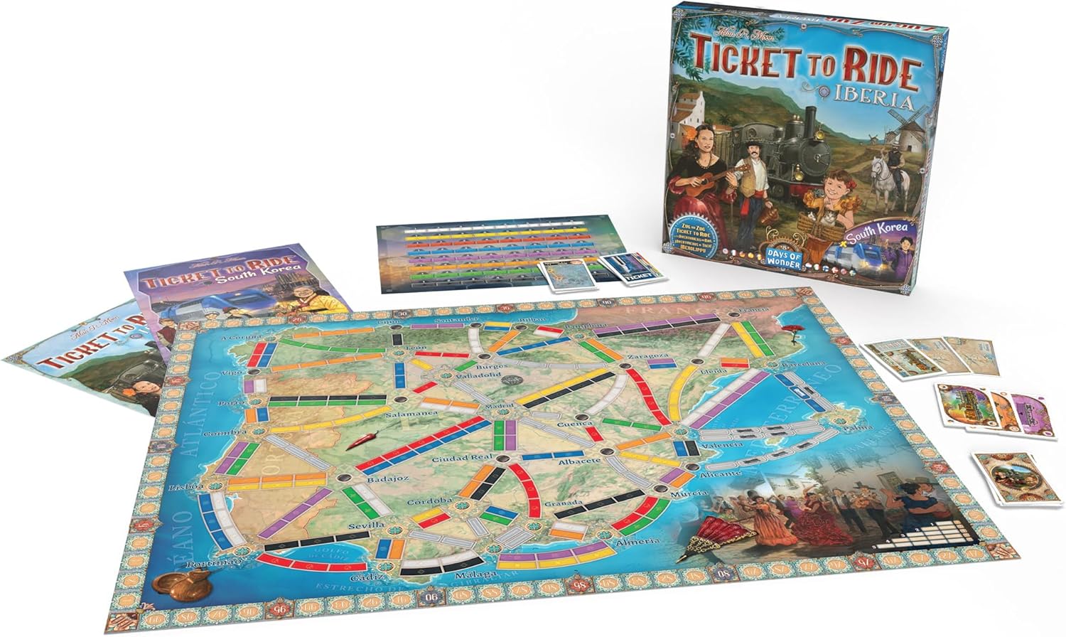 Asmodee Ticket to Ride 3rd Map Collection Expansion 4