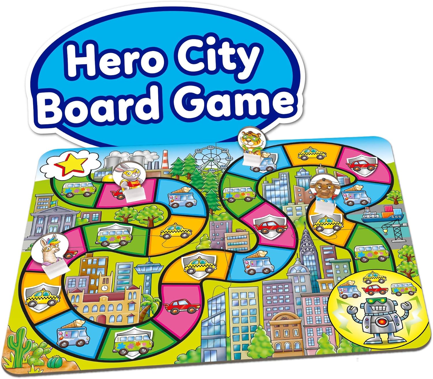 Orchard Toys Times Tables Heroes Maths Game 4