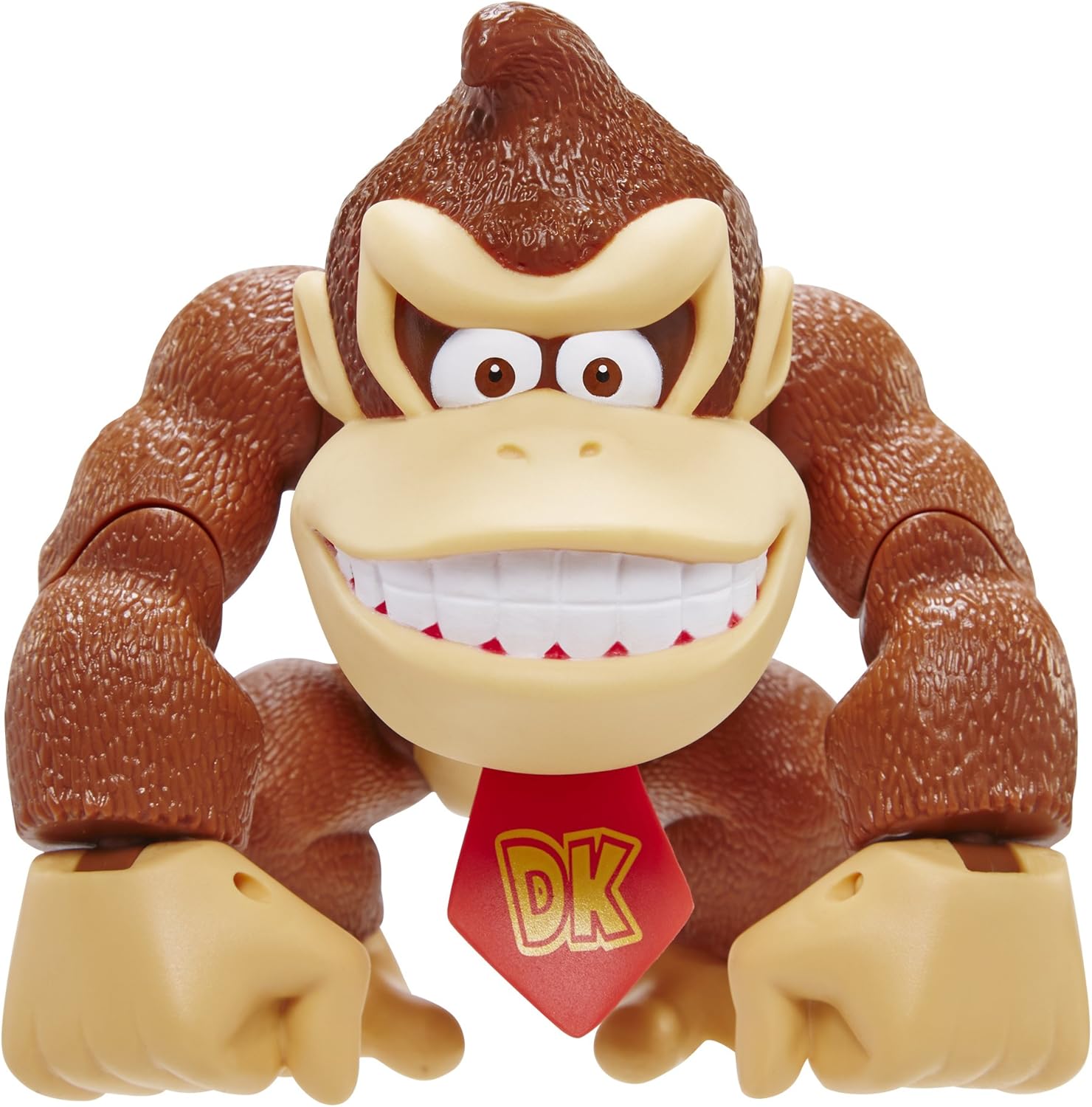 Nintendo Super Mario 6" Donkey Kong Action Figure with 10-Point Articulation