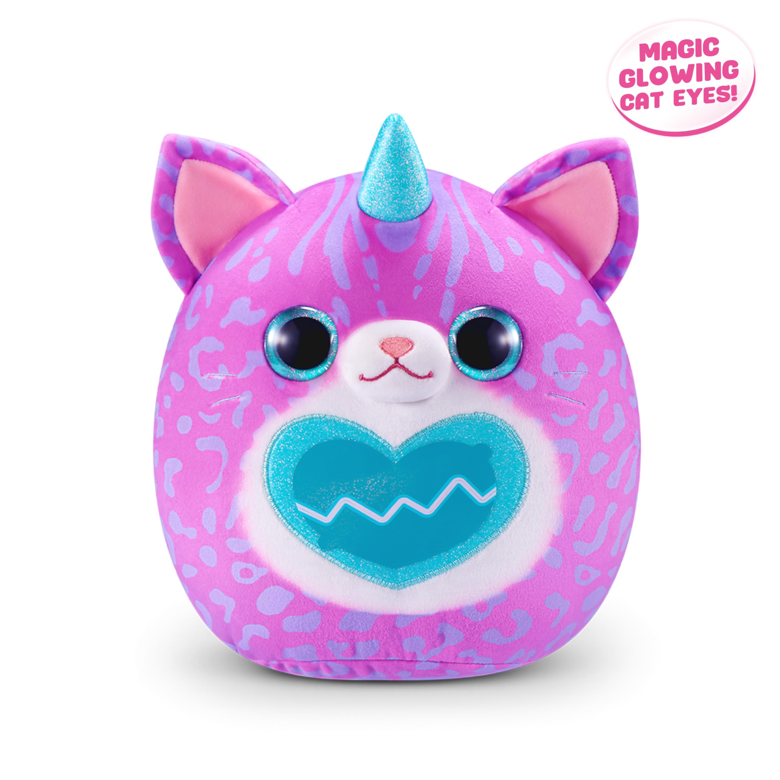 Rainbocorns Kitty Mania Purple Cat (Furrina) - Plush Hug-to-Hatch Toy with 40+ Surprises, Ages 3+ 5
