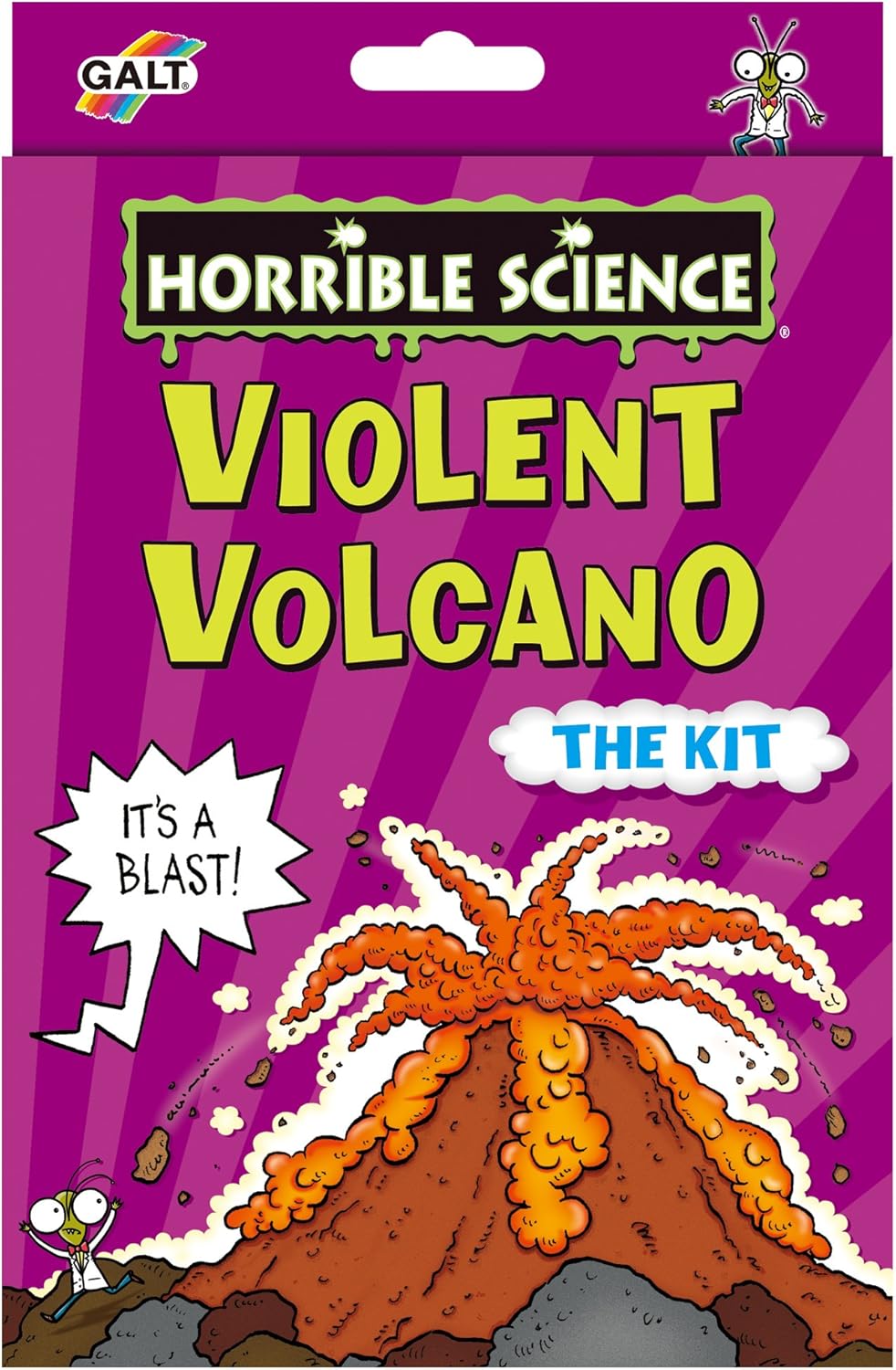 Galt Toys Horrible Science - Violent Volcano Science Kit for Kids, Ages 8+