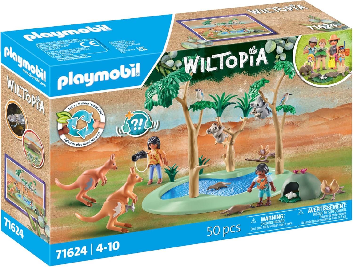 Playmobil 71624 Wiltopia: Australian Wildlife Adventure Playset for Kids 4+ 3