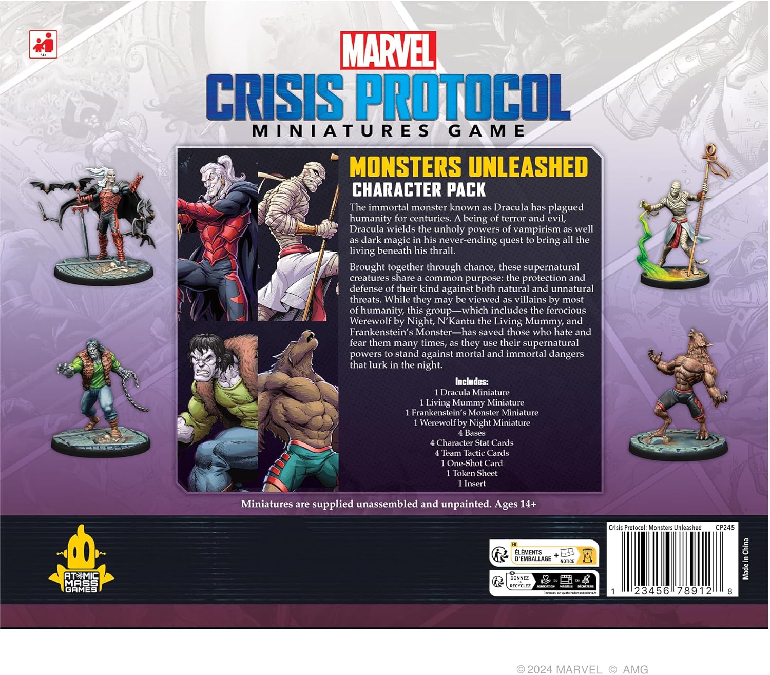 Atomic Mass Games Marvel: Crisis Protocol Tomb of Dracula-Charakterpaket 6