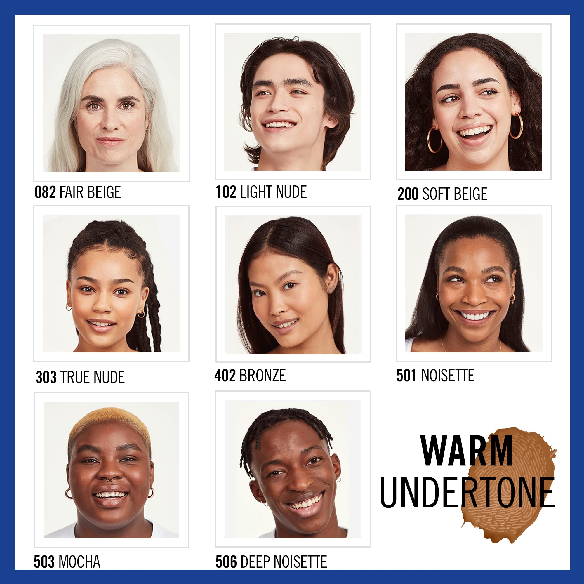 Rimmel Match Perfection Foundation - Light Perfecting Liquid Foundation SPF 20, True Nude 303, Medium Coverage, 24hr Hydration 6