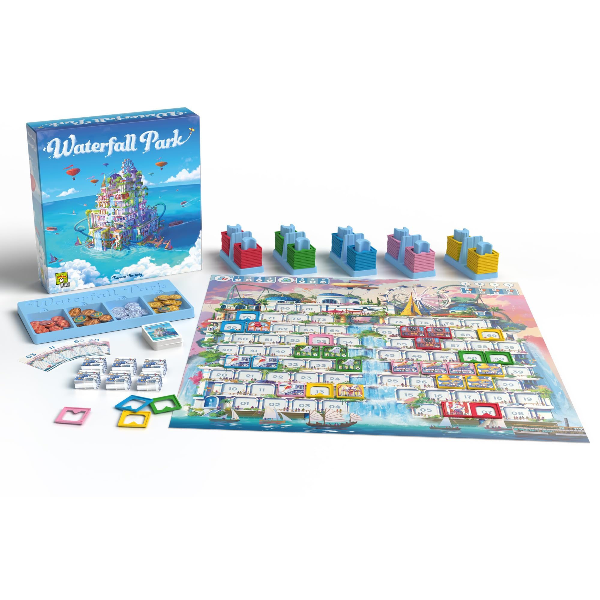 Repos Wasserfallpark Brettspiel 4