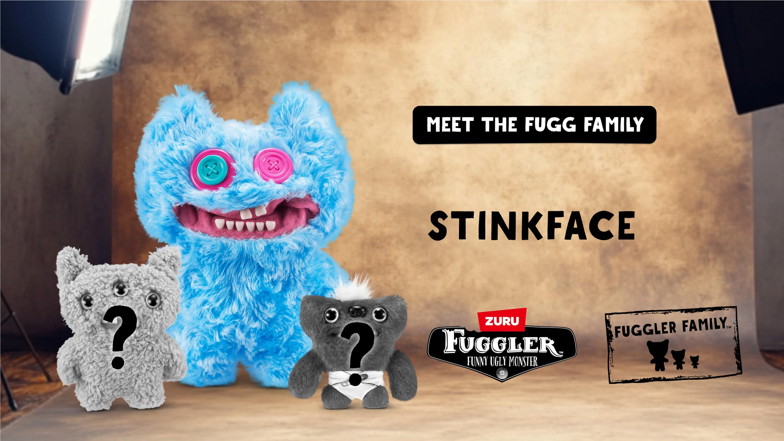 Fuggler Fugg Family by ZURU - Funny Ugly Monster Plush Collectible Toy 4
