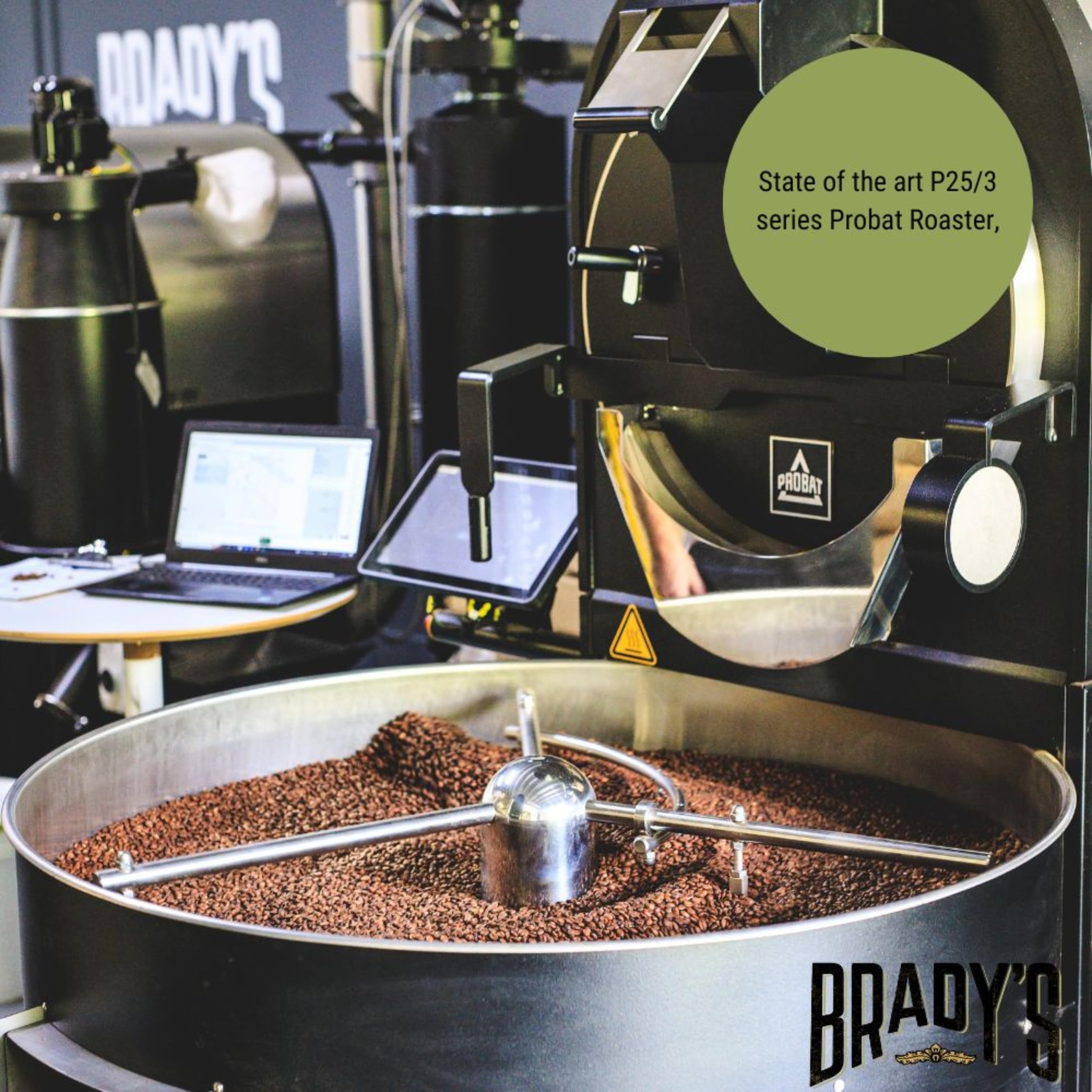 BRADY'S Celtic Blend Dark Roast Ground Coffee - 100% Arabica | 227g Tin 4