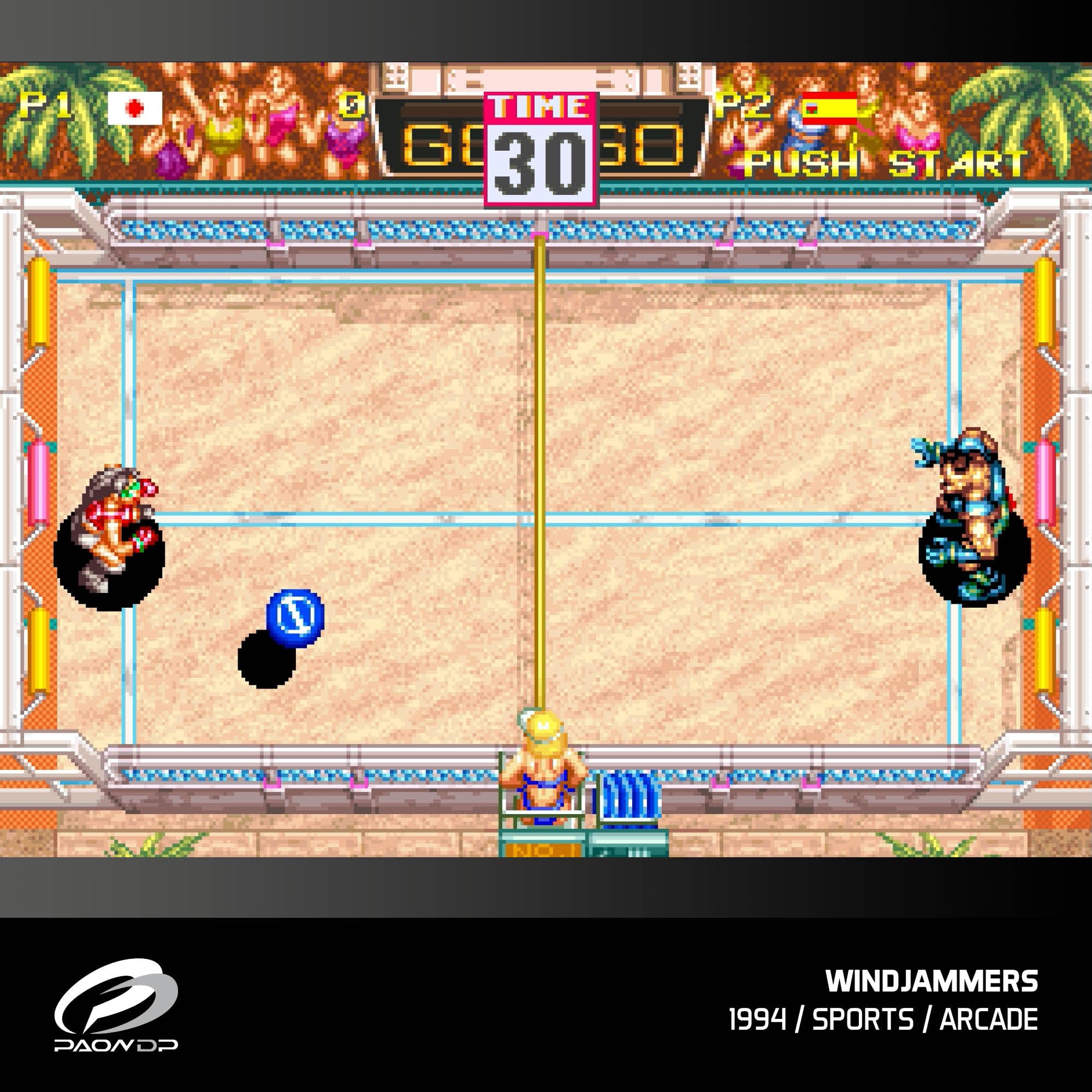 Windjammers, Karnov & Friends - Evercade Arcade Collection 4