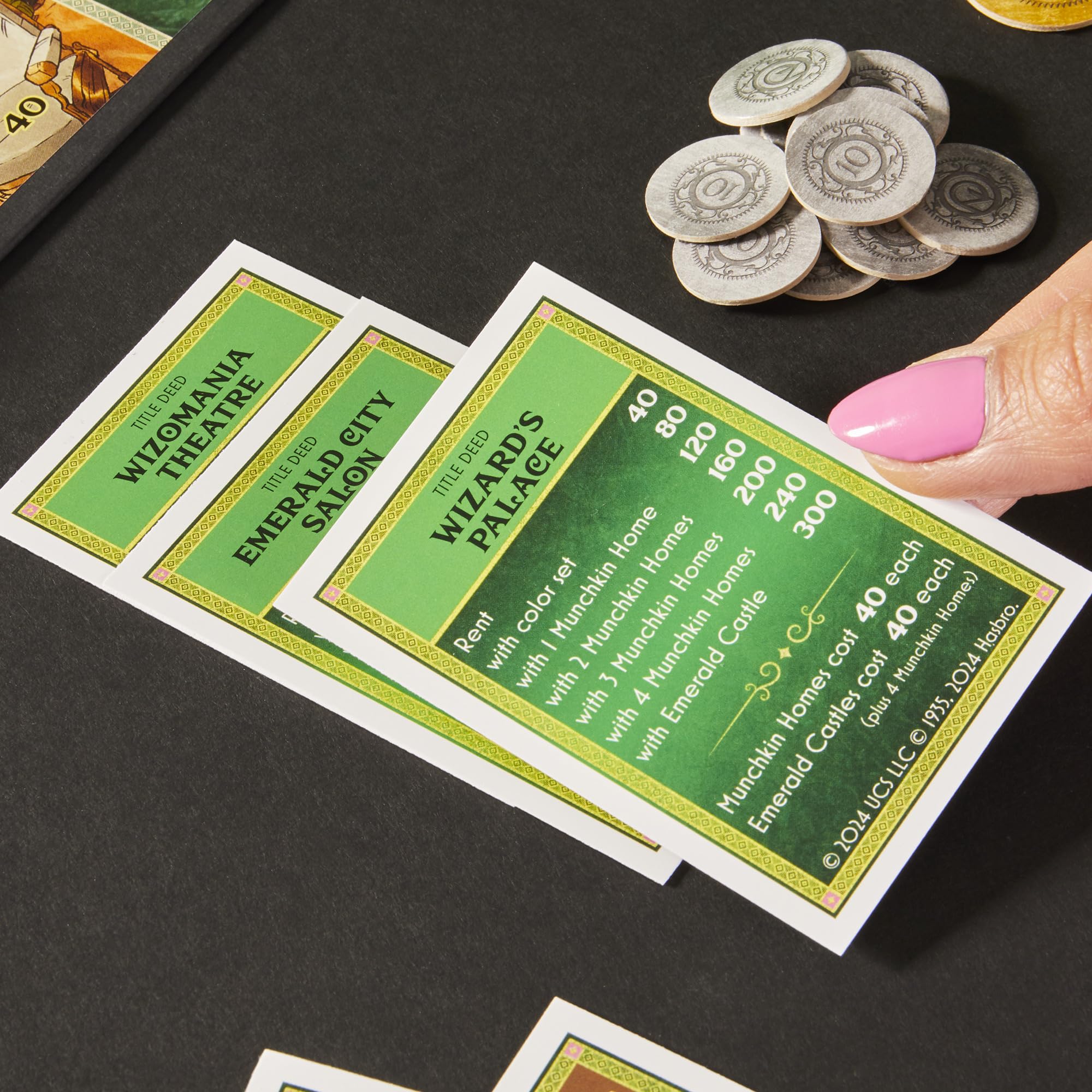 Monopoly Wicked Board Game - Official Edition Featuring Wicked Movie Theme 5