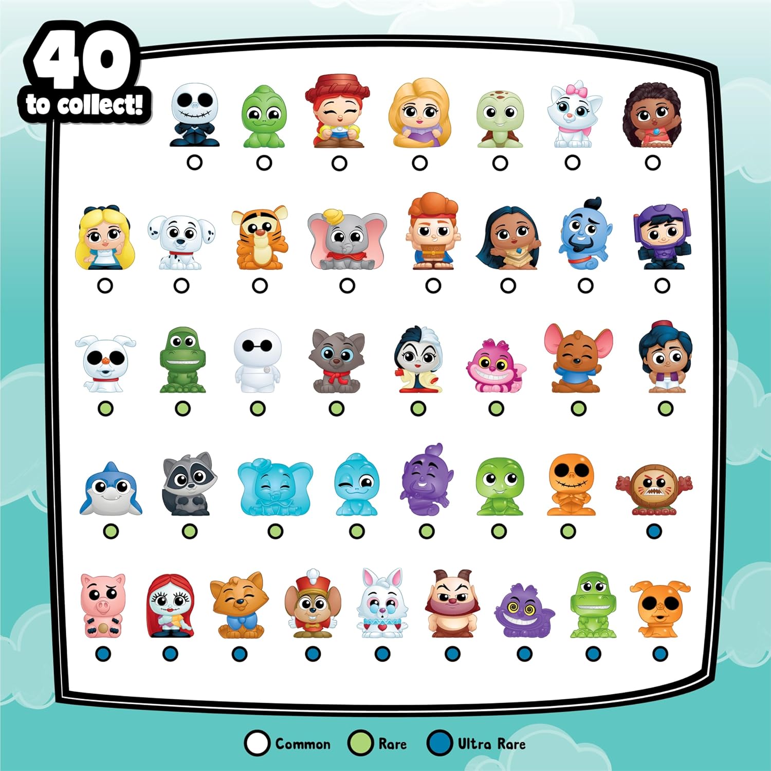 Just Play Disney Doorables Squish’Alots Series 2 - Multicolor Collectible Figures (44799) 3