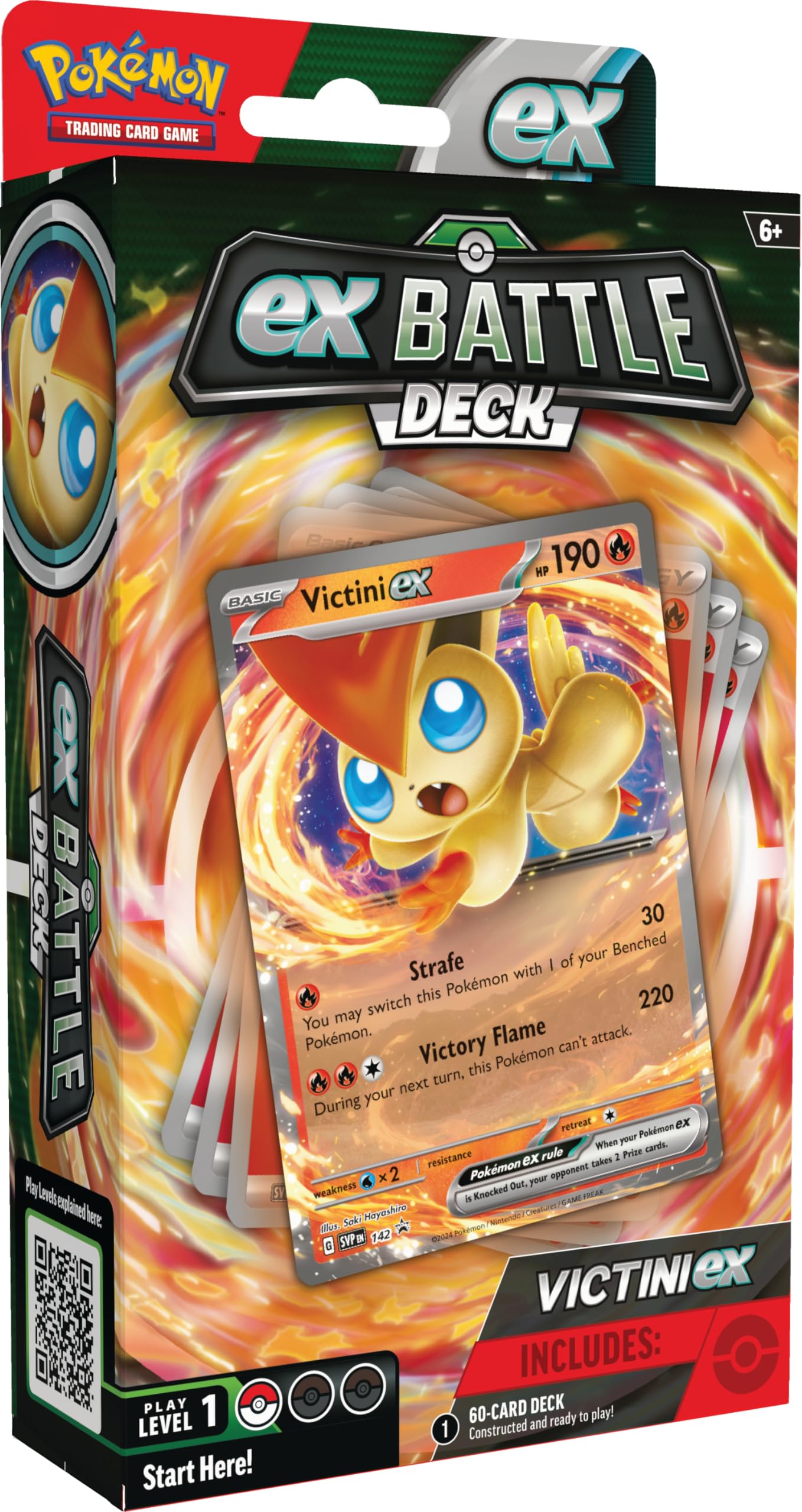 Pokémon TCG: Victini ex Battle Deck (60-Card Ready-to-Play Deck)