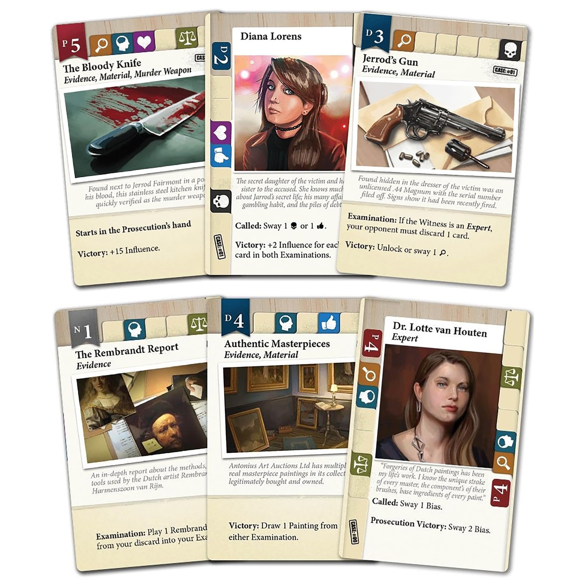 ROCK MANOR GAMES Lawyer Up: Kartenspiel Staffel 1 7