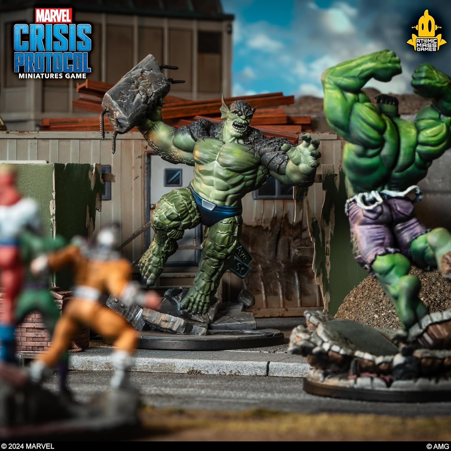 Atomic Mass Games Marvel Crisis Protocol: Abomination & Wrecking Crew Miniatures Expansion 5