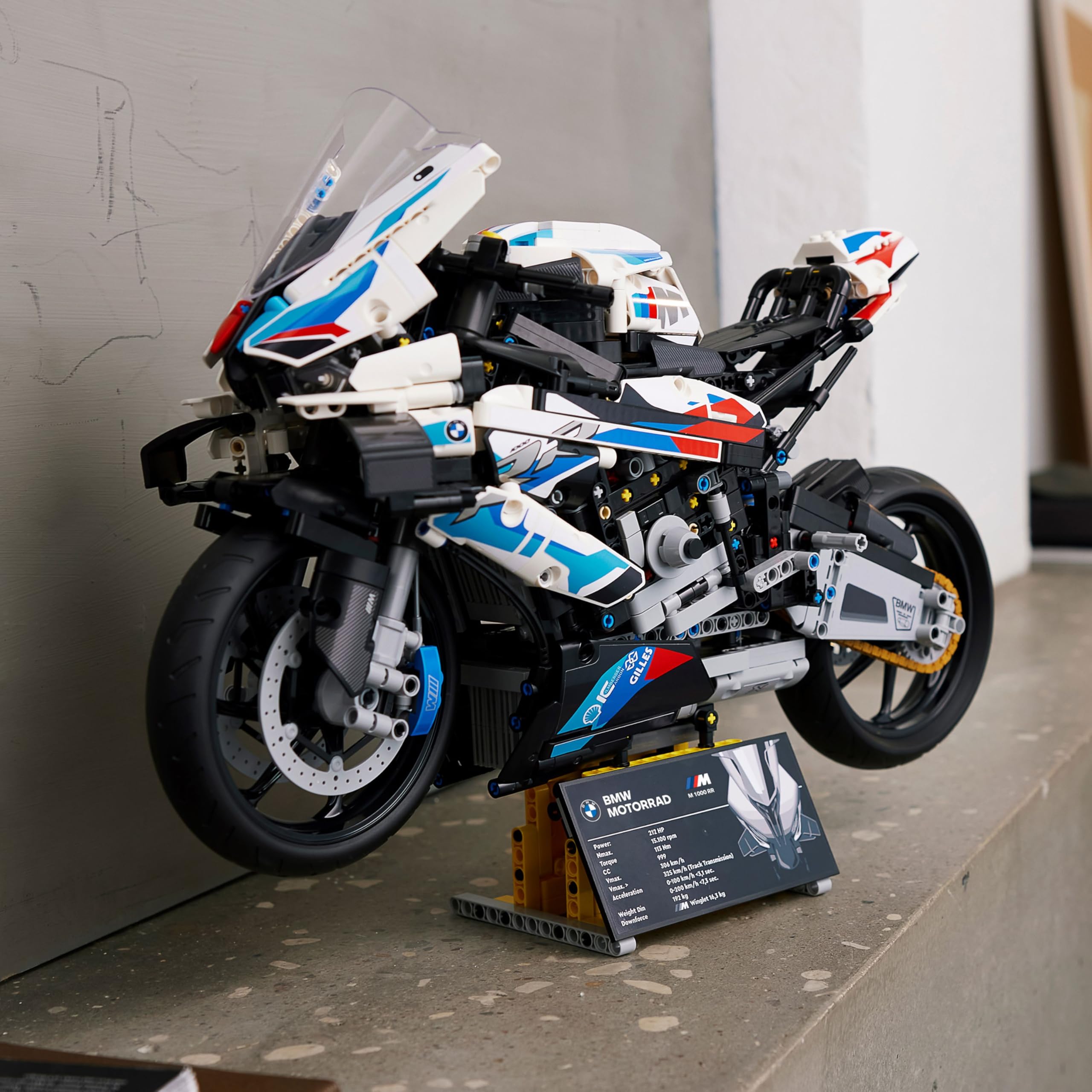 LEGO Technic 42130 BMW M 1000 RR Motorbike Model Kit | 1:5 Scale | 1920 Pieces 6