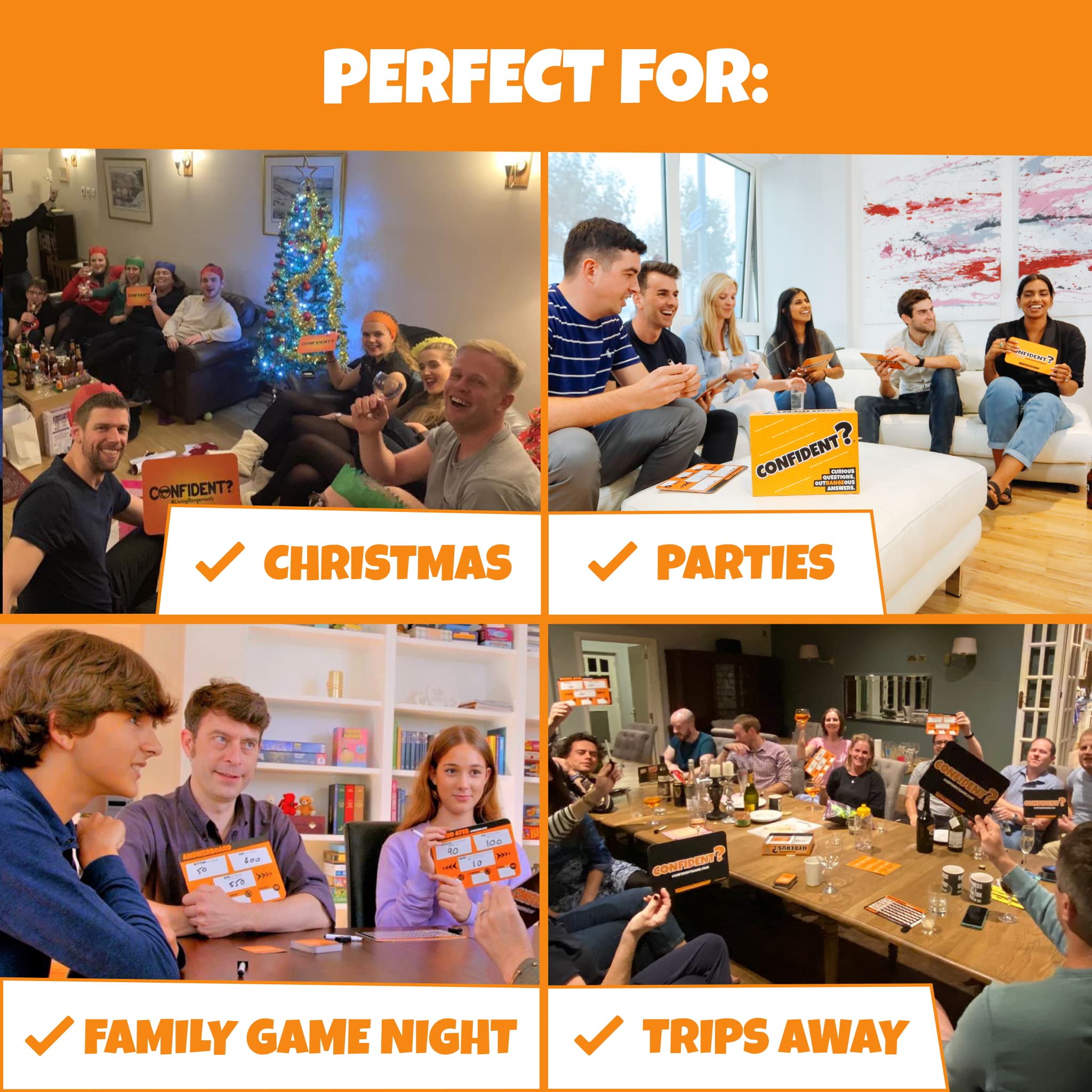 SELBSTBEWUSST? Brettspiel – Das preisgekrönte Trivia-Quizspiel mit einem brillanten Twist für Familien, Erwachsene und Kinder 3