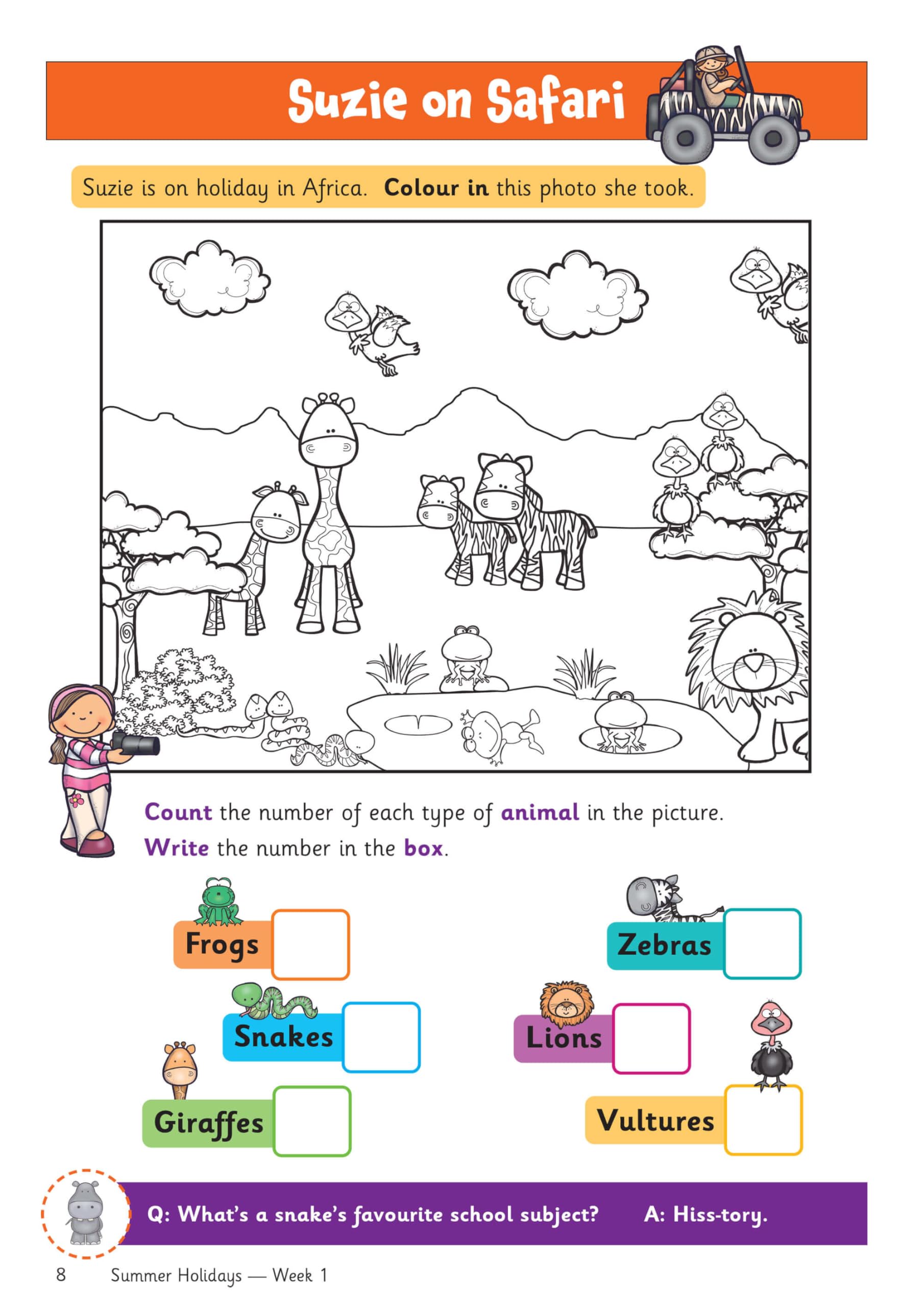 CGP Summer Holidays Activity Workbook - Year 1 to Year 2 Transition | 64 Pages | Paperback 6