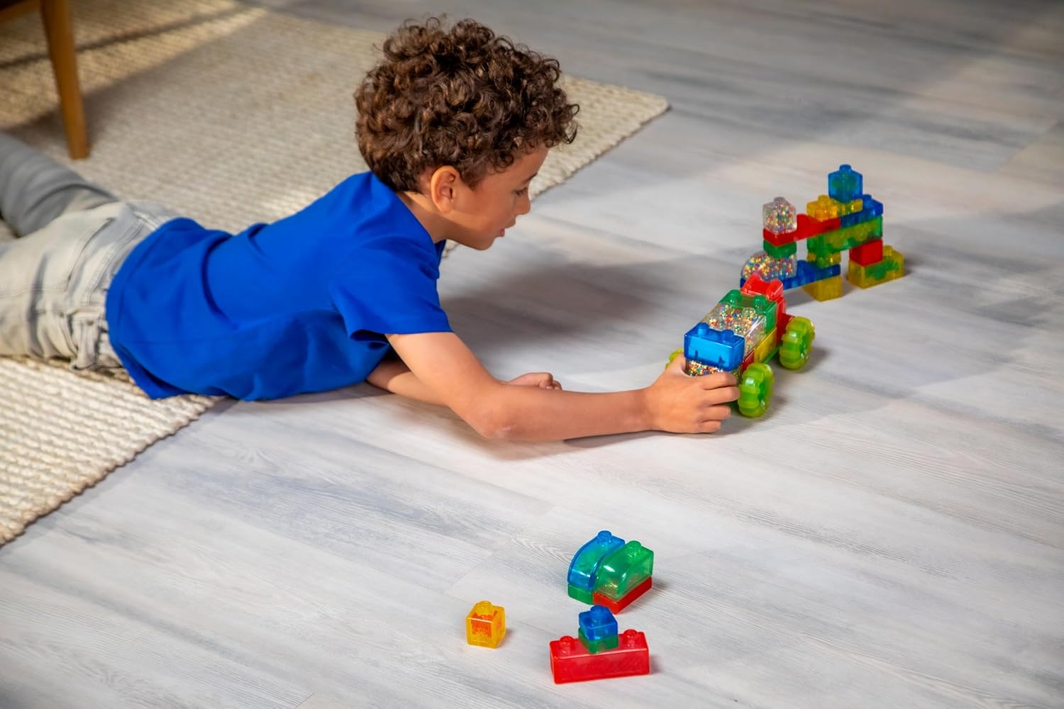 Jelly Blox Vehicle Kit - Squishy Building Set for Toddlers 2+ 7