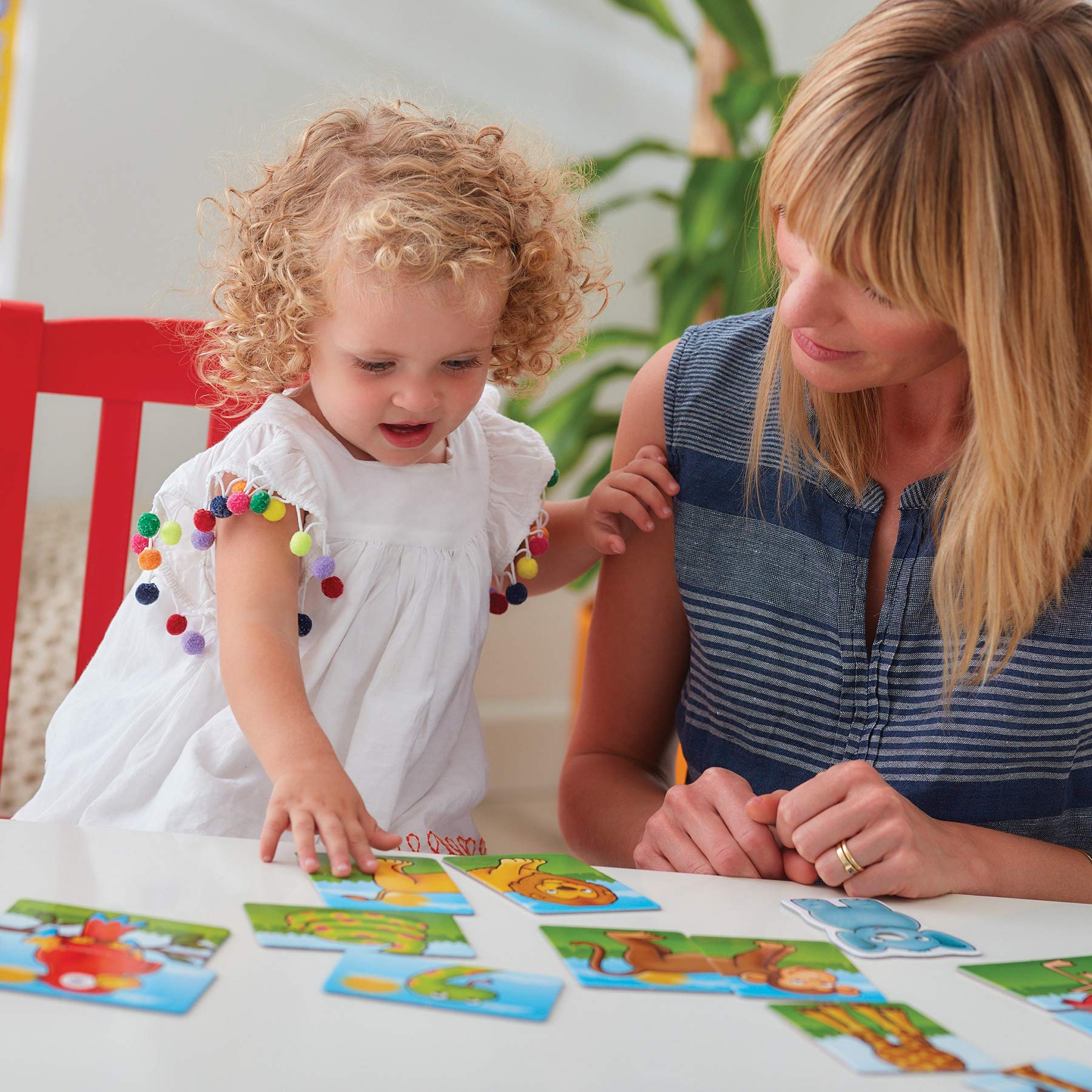 Orchard Toys Jungle Heads and Tails Game - 2 in 1 Matching Activity for Toddlers 6