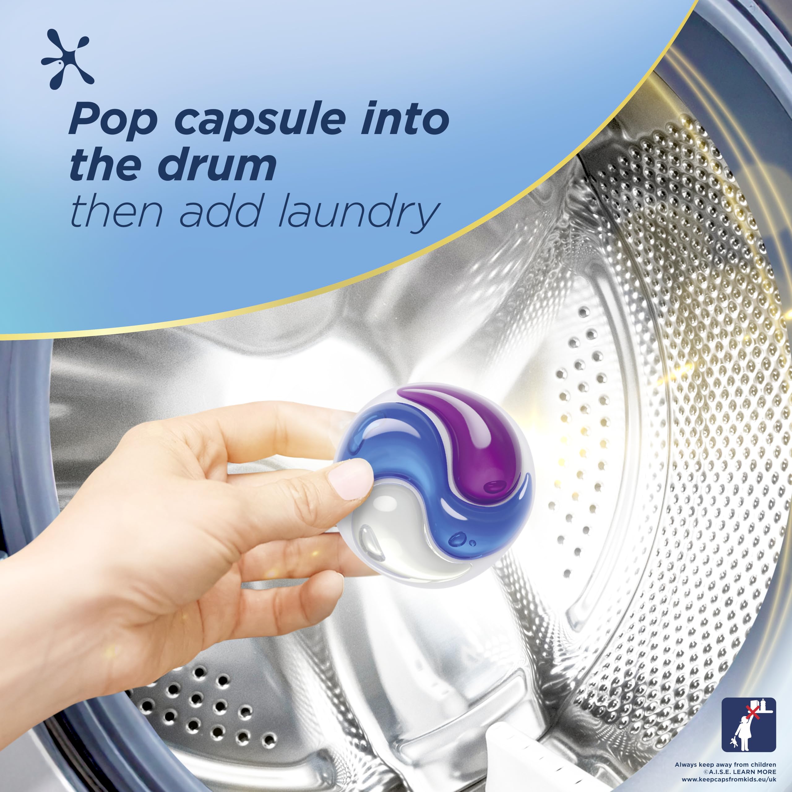 Persil - Non Bio 3 in 1 Washing Capsules Laundry Detergent 11