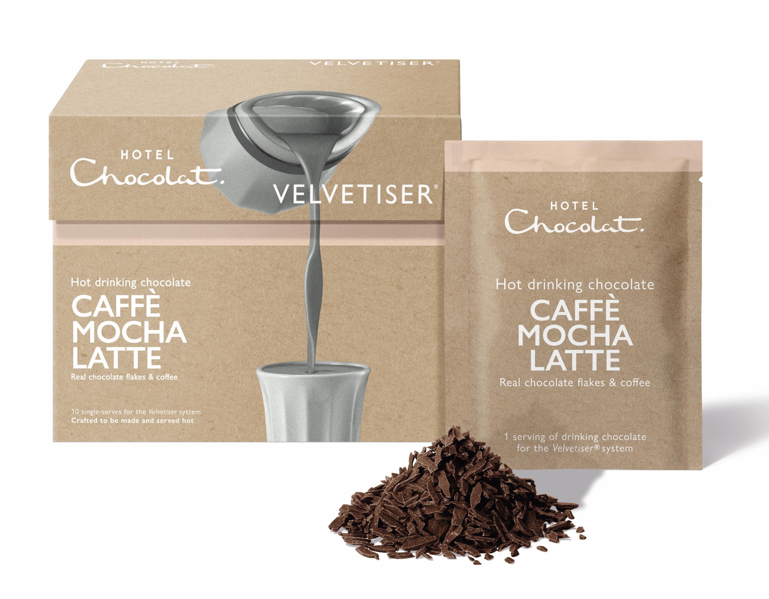 Hotel Chocolat - Caffè Mocha Latte Sachets (10-Pack)