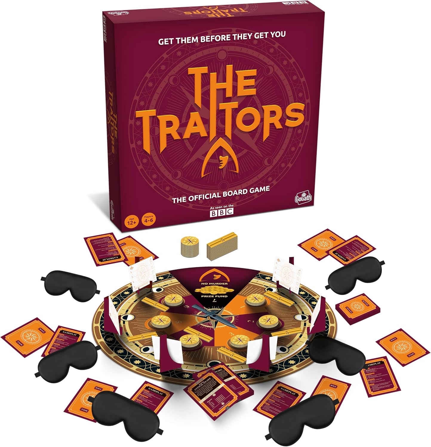 Goliath Games The Traitors Official Board Game 4