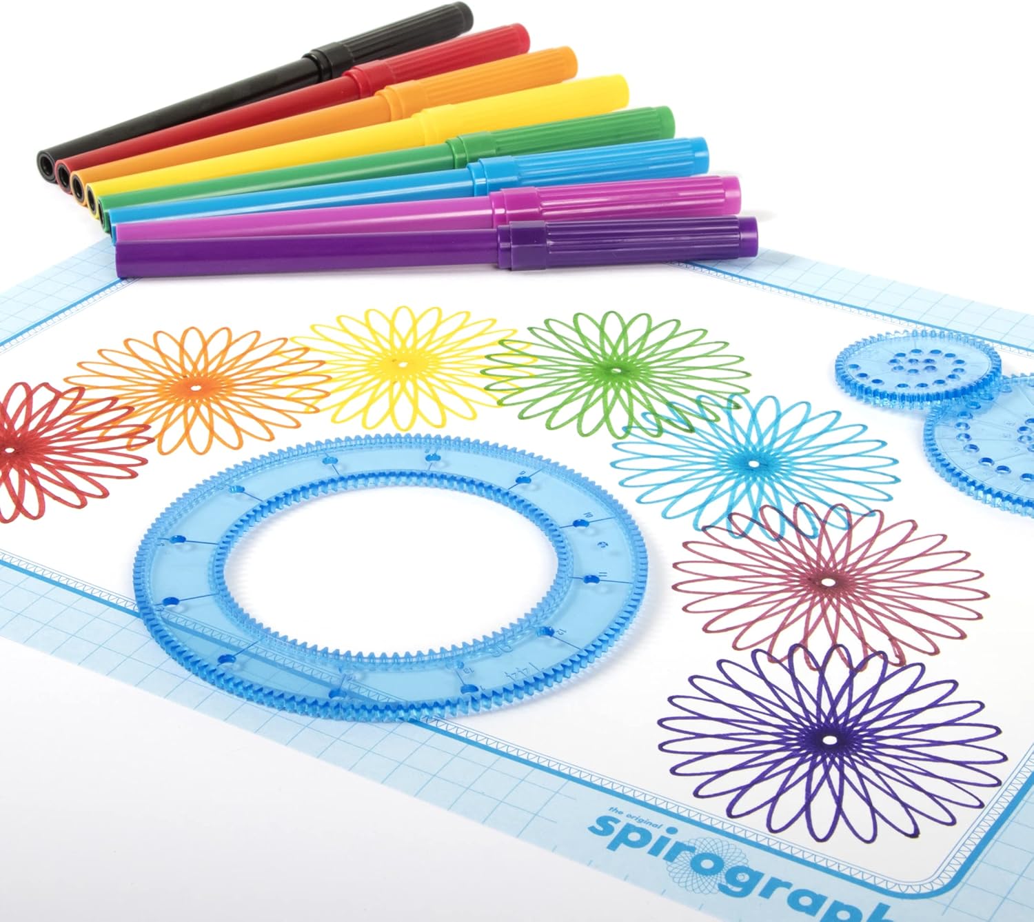 Spirograph Original - 30+ Piece Drawing Set for Ages 8+