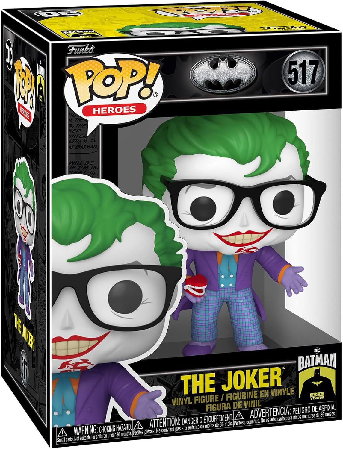 Funko Pop! Movies: Batman 1989 - The Joker With Teeth Vinyl Figure