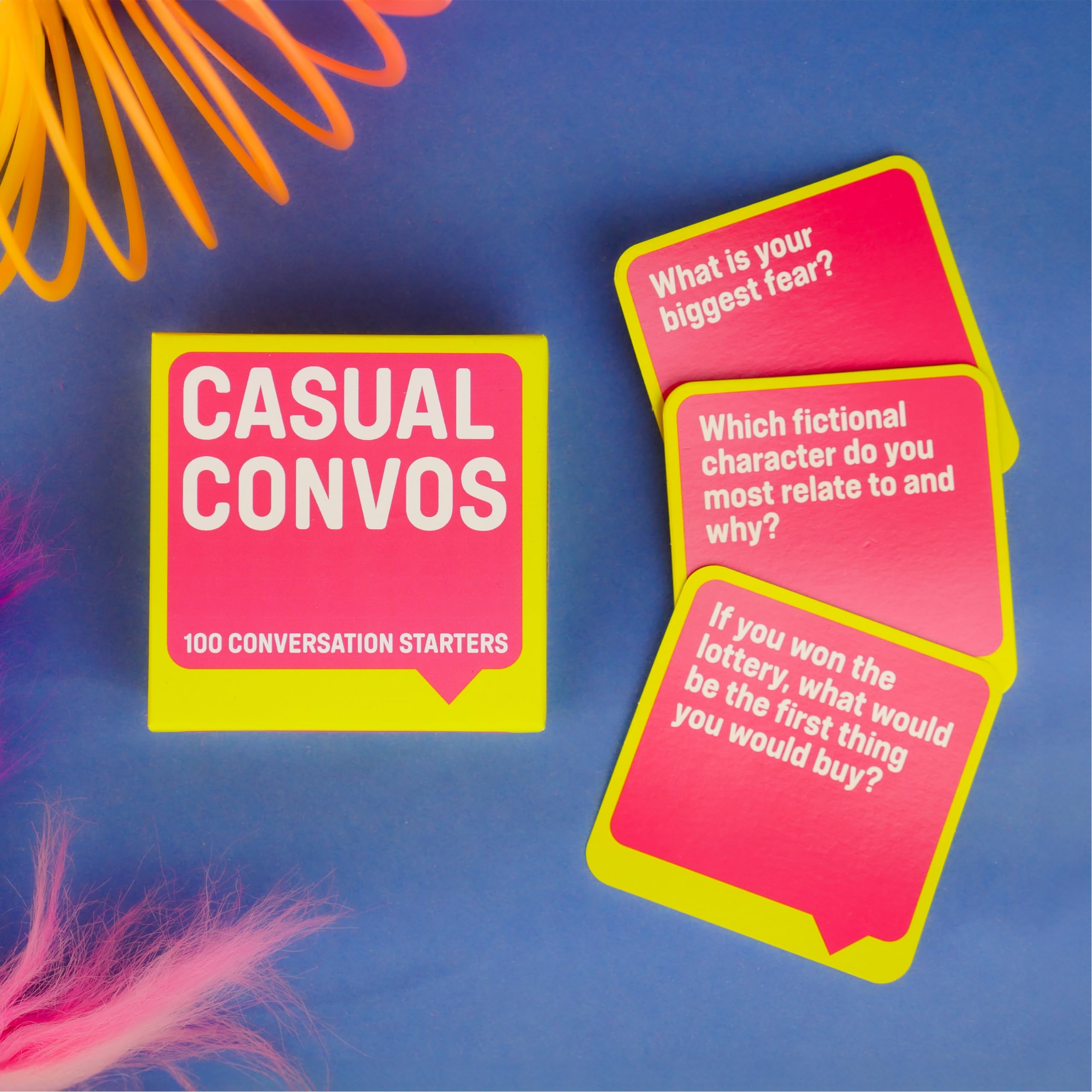 Gift Republic Casual Convos - 100 Conversation Starters Card Game 3