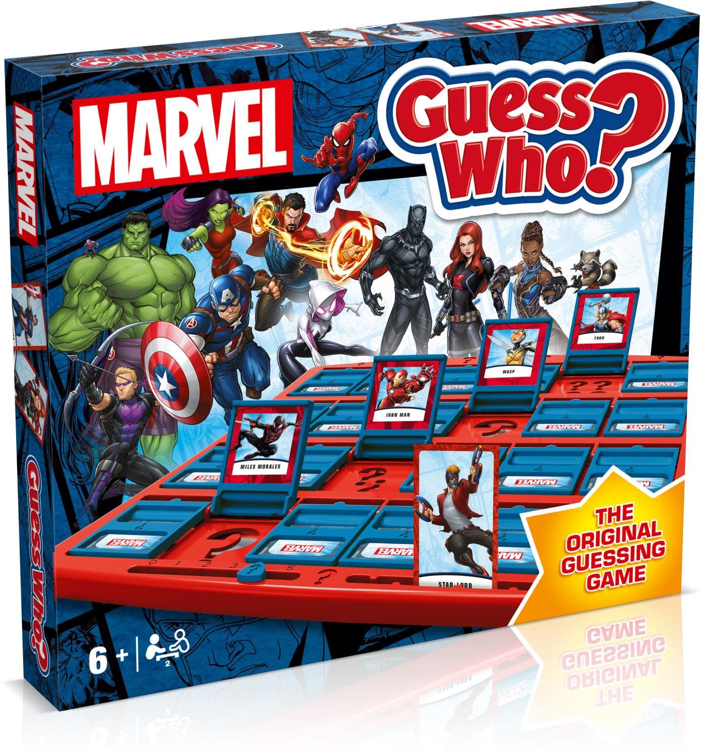 Winning Moves Marvel Guess Who? Board Game for Ages 3+ 8