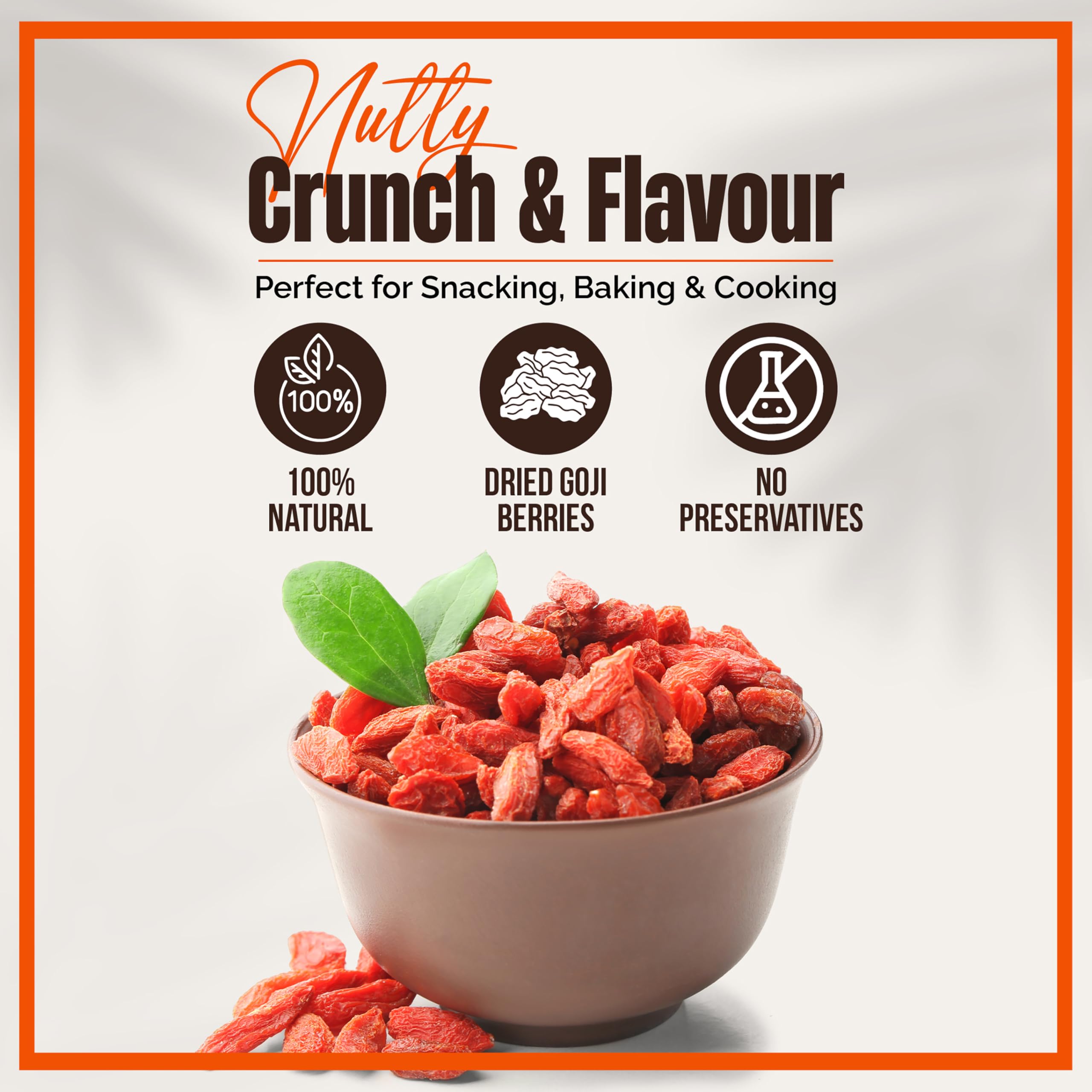 Chandra Whole Foods - Goji Berries 1KG - 100% Pure Dried Superfruit 5