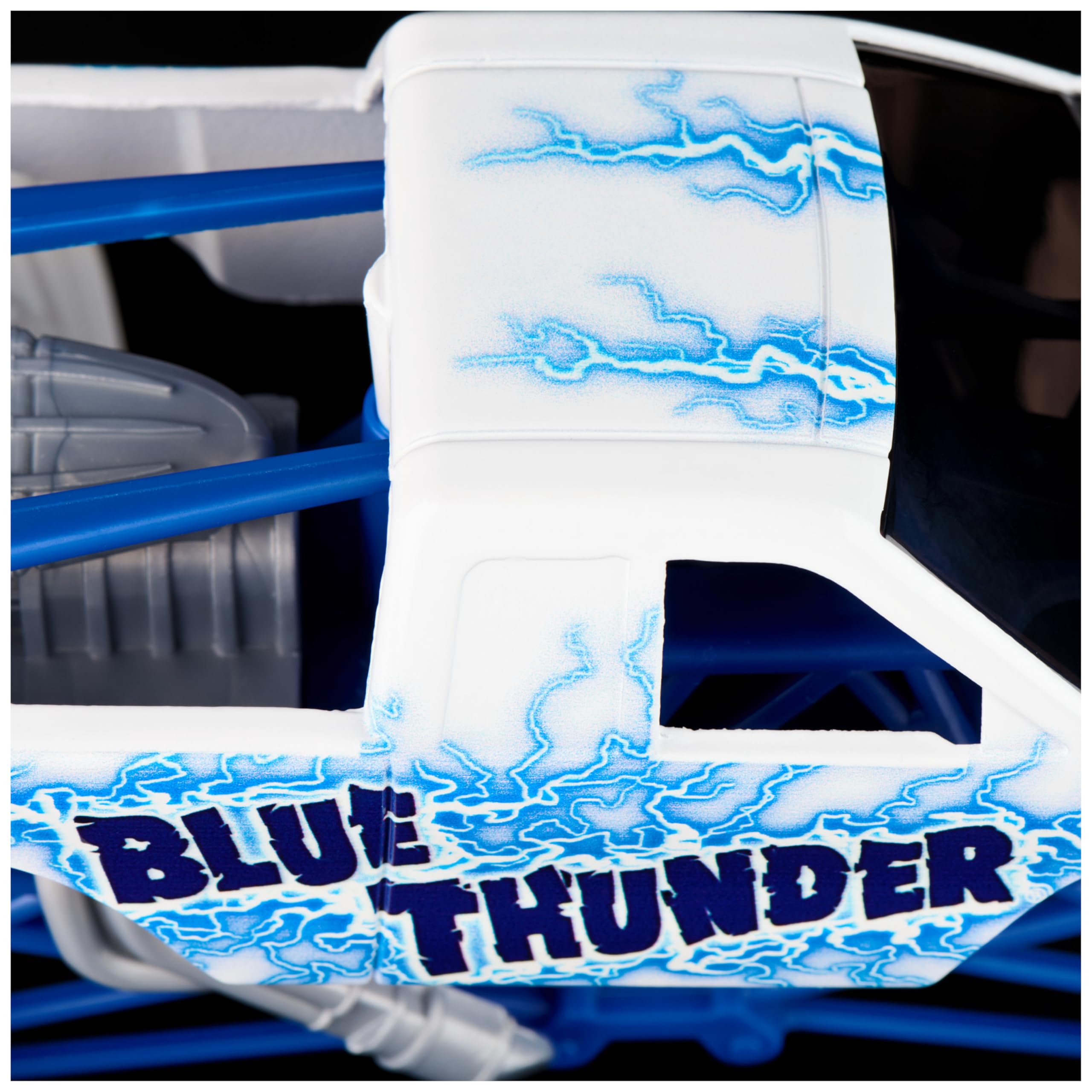 Monster Jam Blue Thunder Monster Truck - 1:24 Scale Die-Cast Vehicle for Kids 6