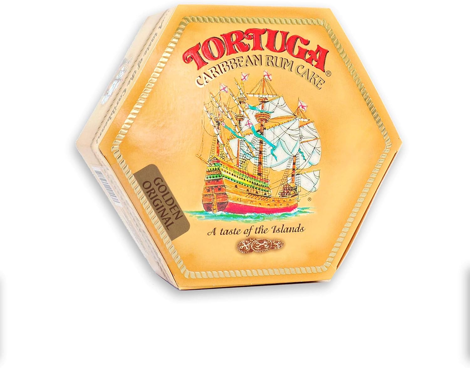Tortuga Golden Original Rum Cake with Walnuts, 454g