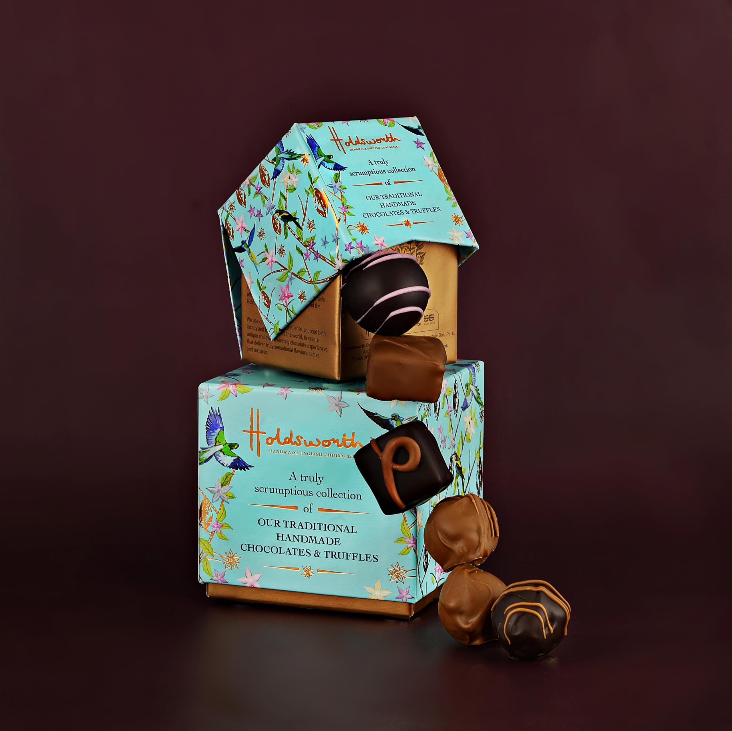 Holdsworth Chocolates - Truly Scrumptious Assorted Handmade Chocolates 55g 4