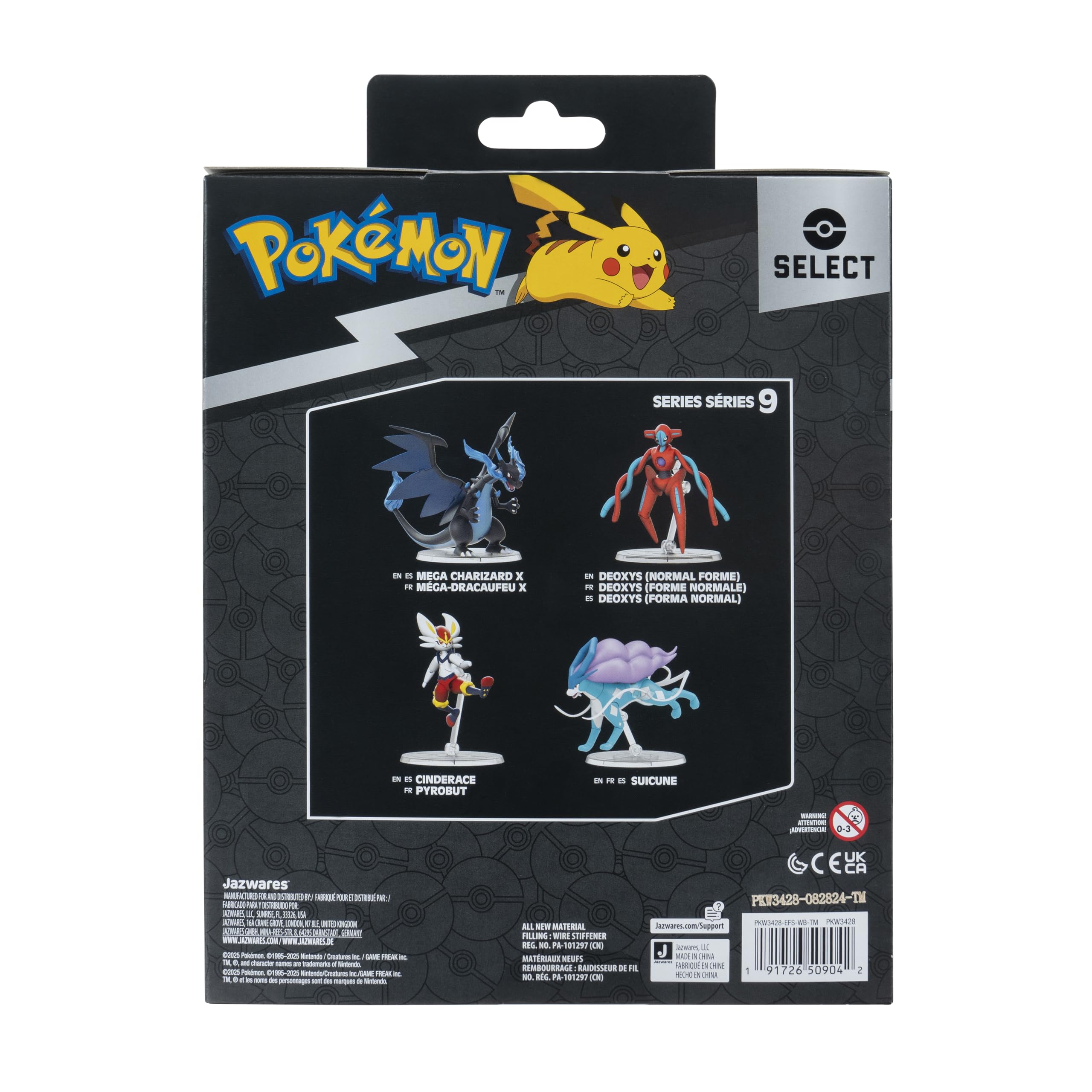 Pokémon Mega Charizard X Action Figure - 6-Inch Super Articulated Collectible 8