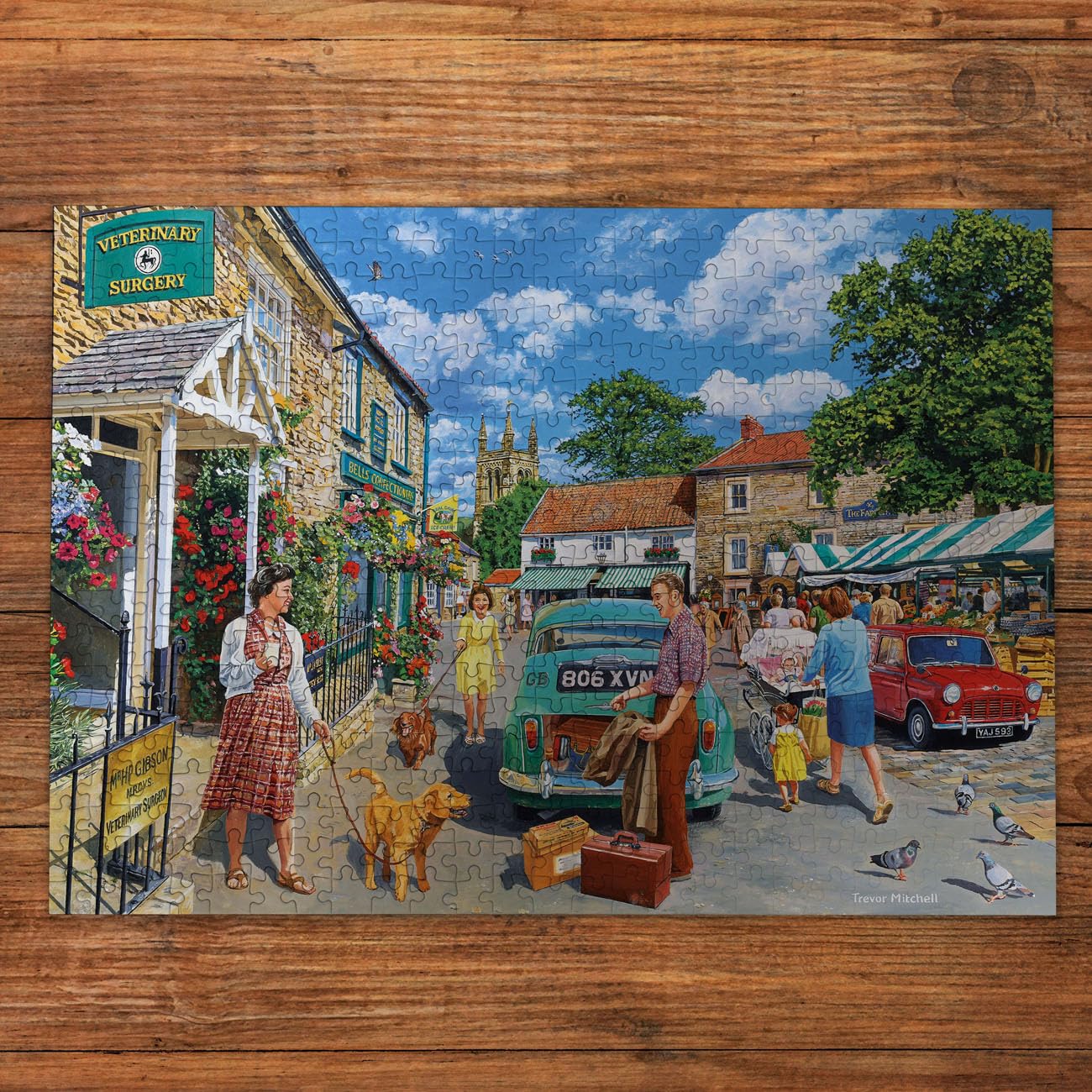 Gibsons Vet on Call Jigsaw Puzzle - 250 XL Pieces by Trevor Mitchell | Includes Poster