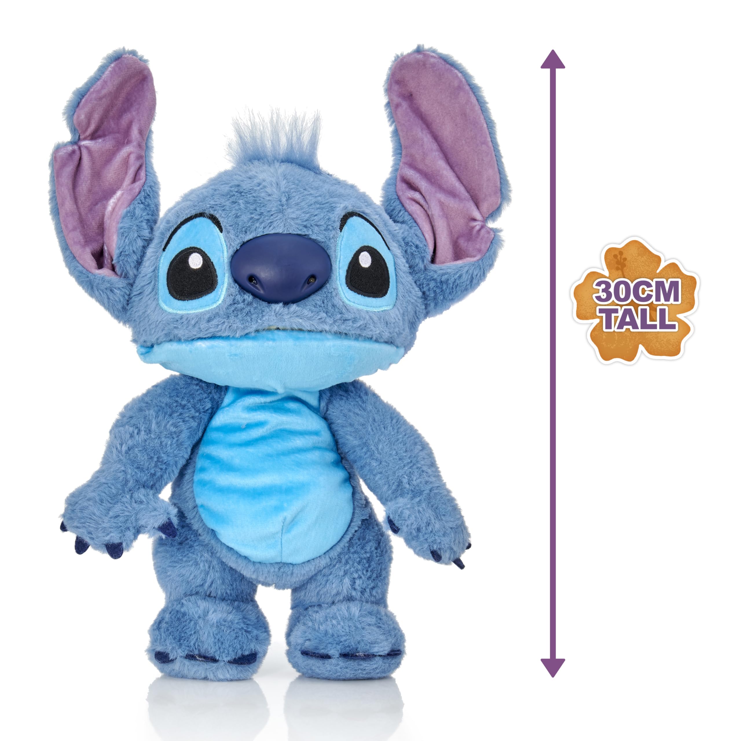 WOW! STUFF Disney Chatty Stitch Deluxe Puppetronic - Interactive Animatronic Plush with Sound & Touch Sensors 3