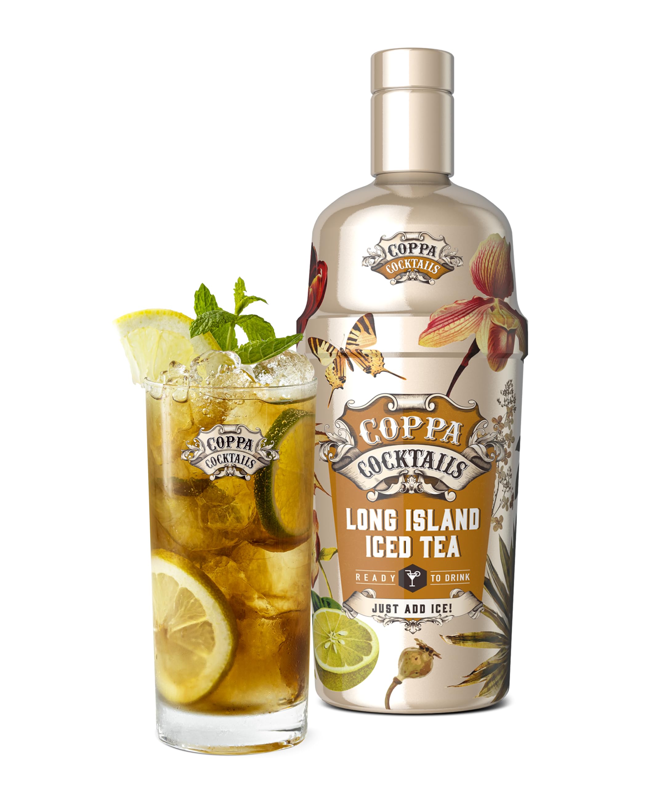 Coppa Cocktails Long Island Iced Tea Ready-to-Drink Cocktail | 10% ABV | 70cl Bottle