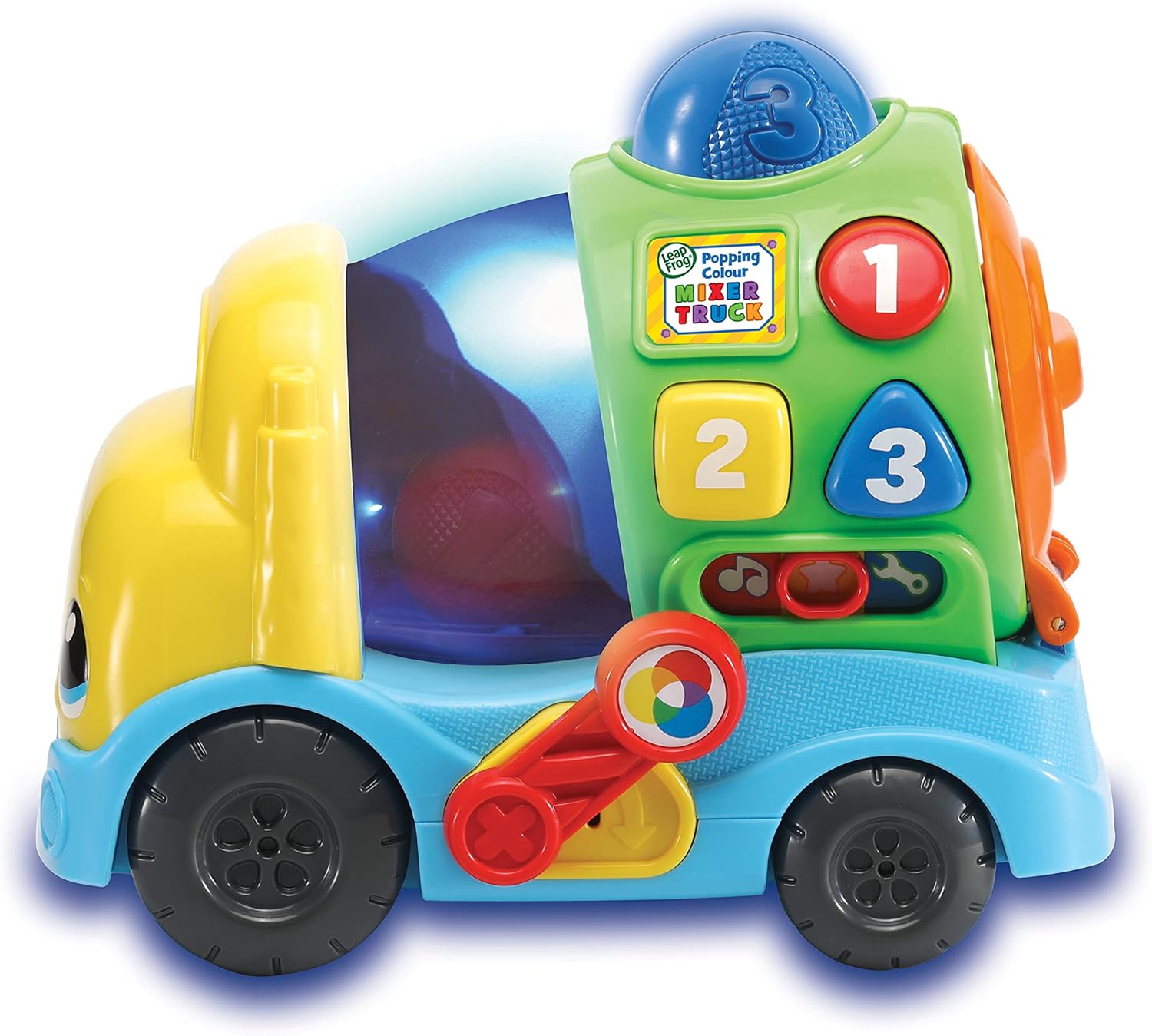 LeapFrog Popping Colour Mixer Truck - Educational Musical Shape Sorter for Babies & Toddlers 6m+ 6