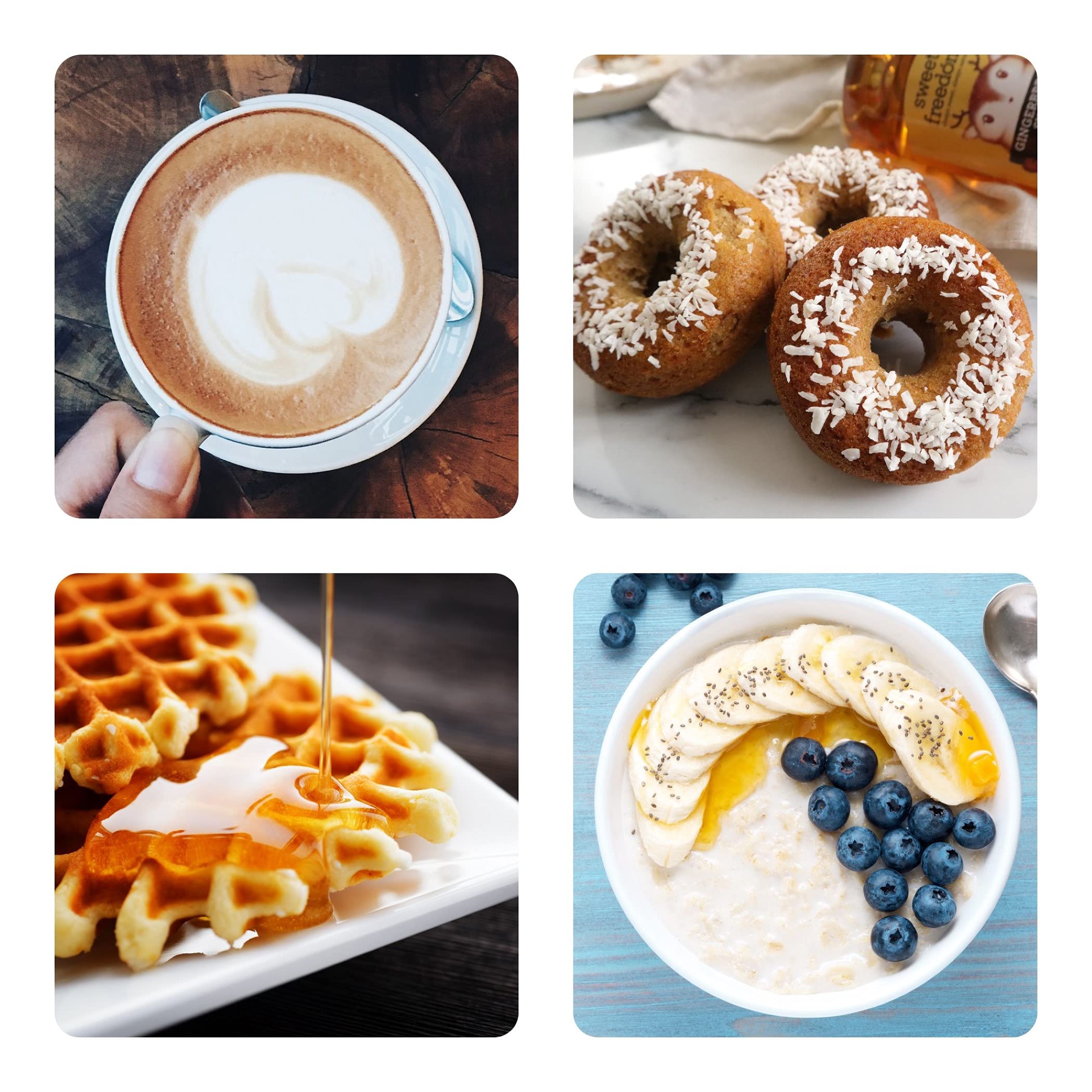 Sweet Freedom Pfannkuchensirup – 350 g | Natürlicher, veganer, kalorienarmer Süßstoff mit Apfel &amp; Johannisbrot 5