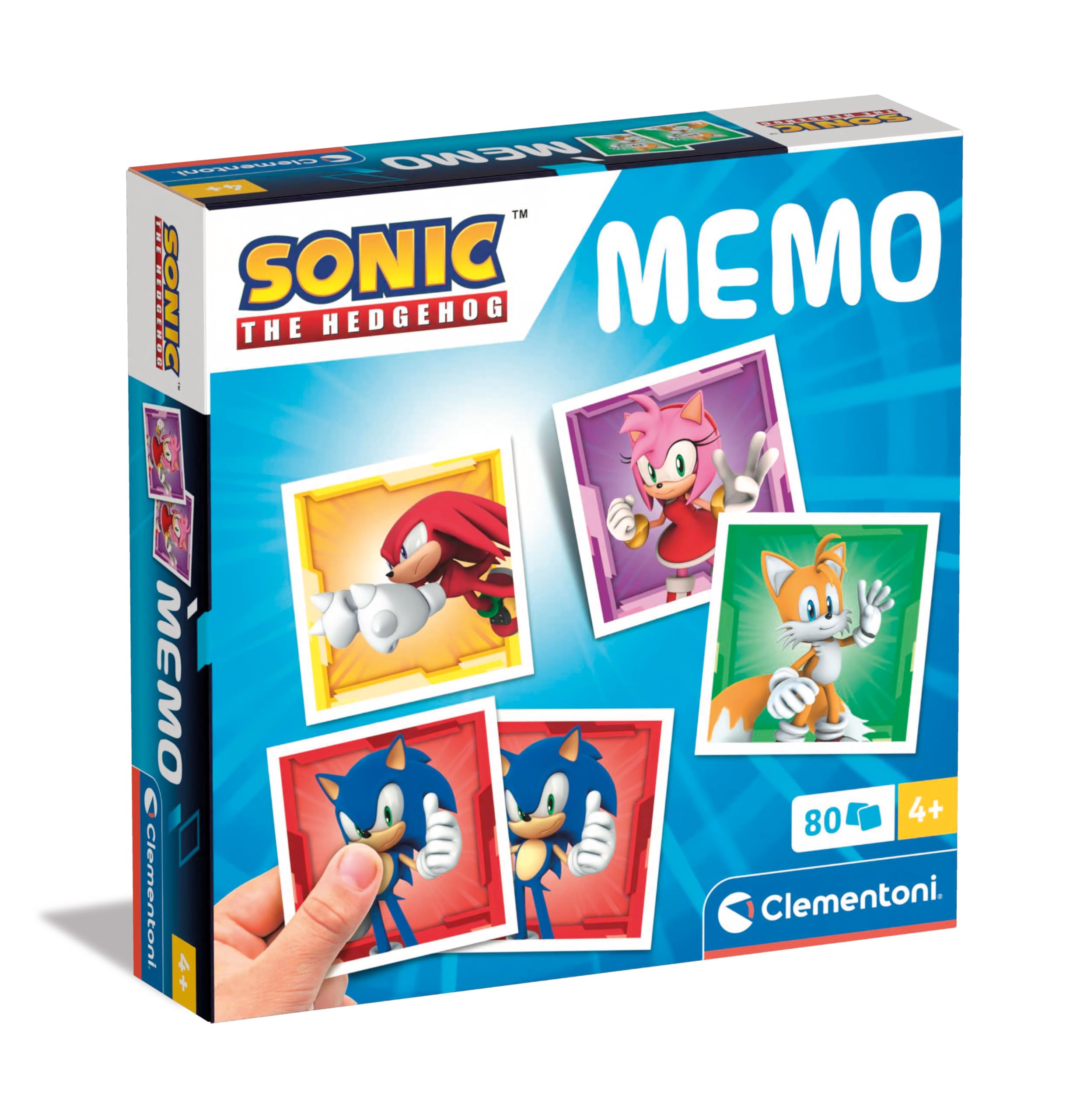 Clementoni Memo Sonic 80 Tiles Educational Memory Game