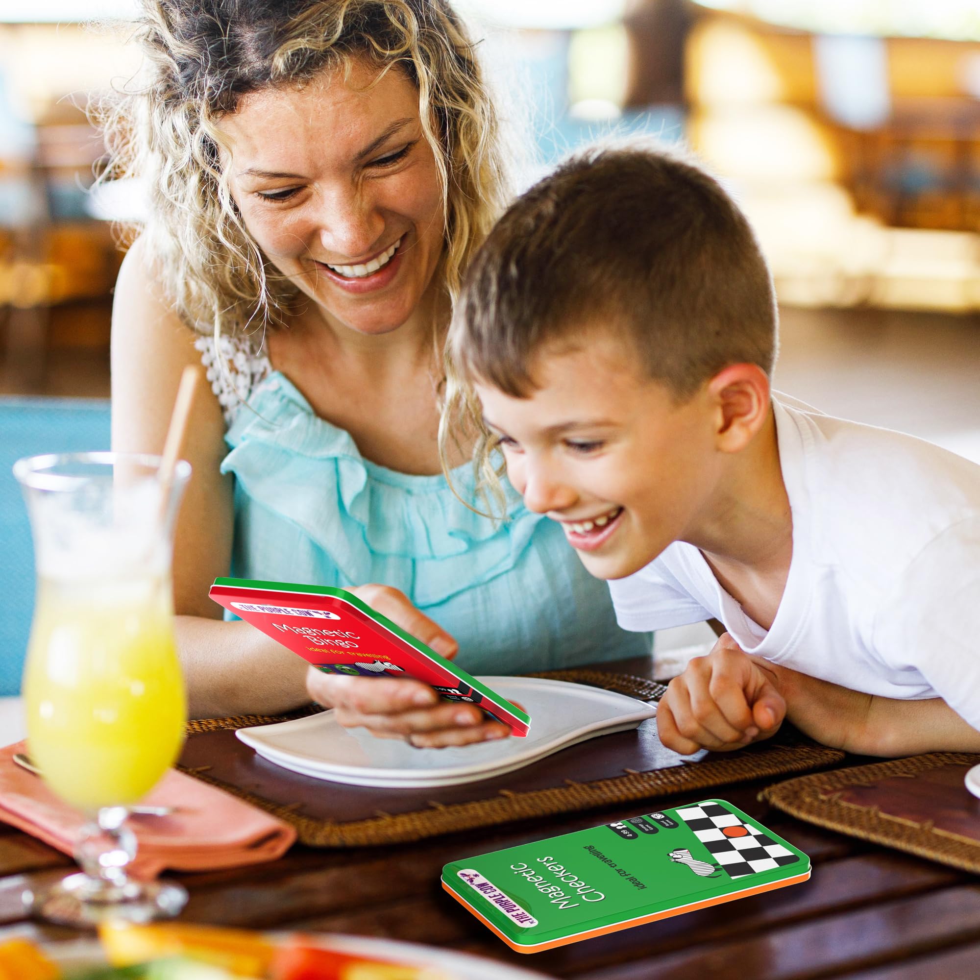 The Purple Cow Animal Bingo Magnetic Travel Game 6