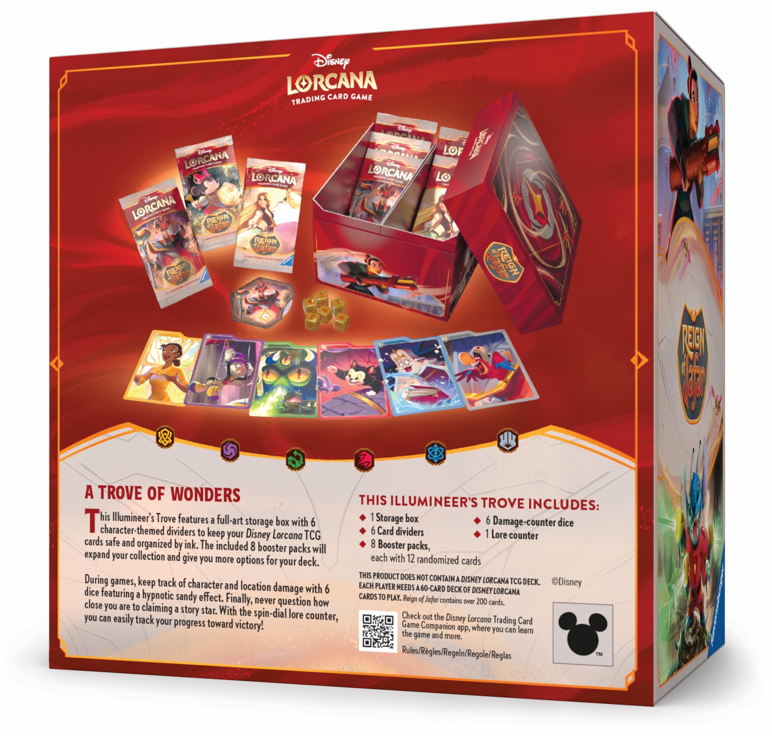 Ravensburger Disney Lorcana TCG - Illumineer's Trove Set (Reign of Jafar) | Age 8+ 5