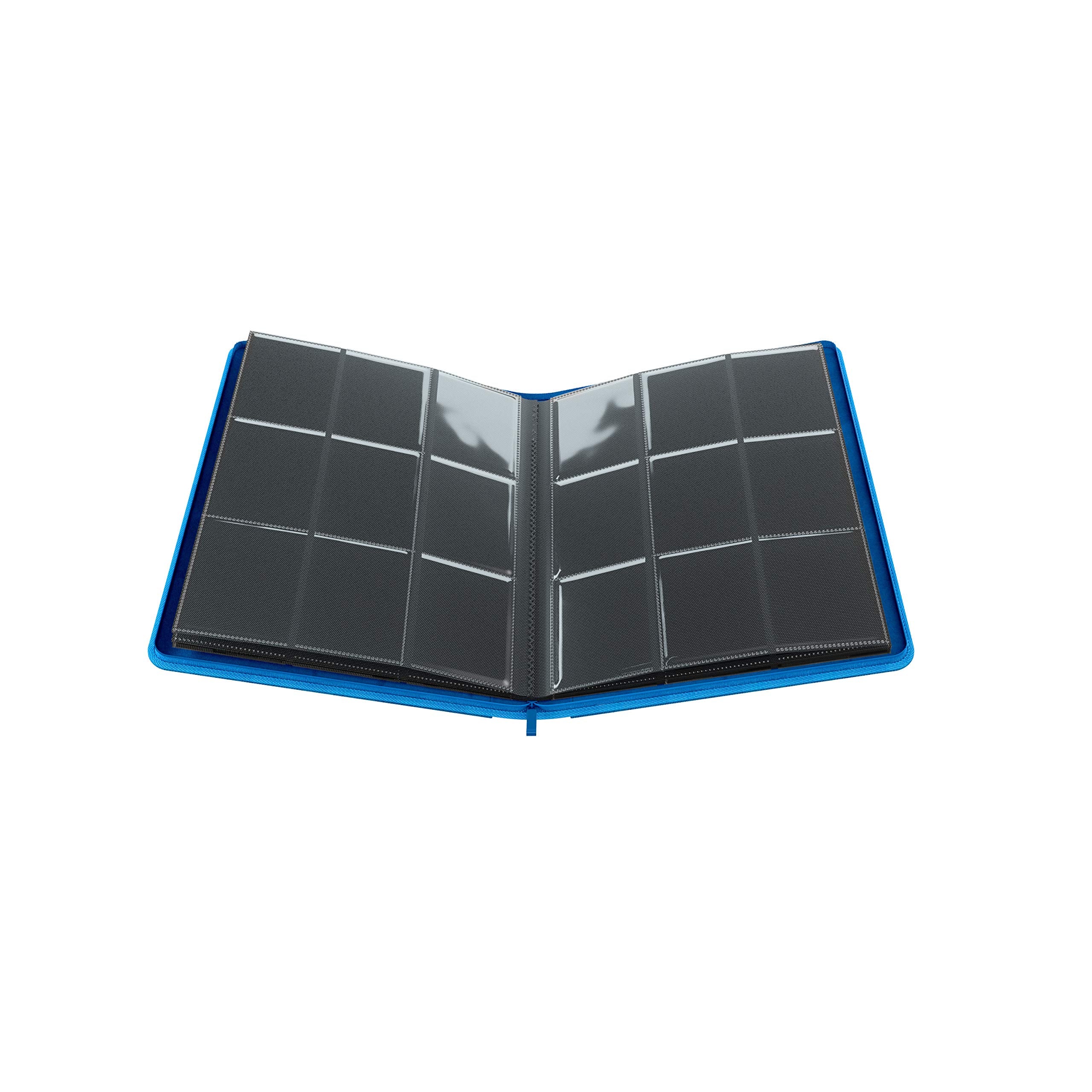 Gamegenic Zip-Up-Album mit 18 Fächern – für 360 doppelt gesleevte Karten, blau 4