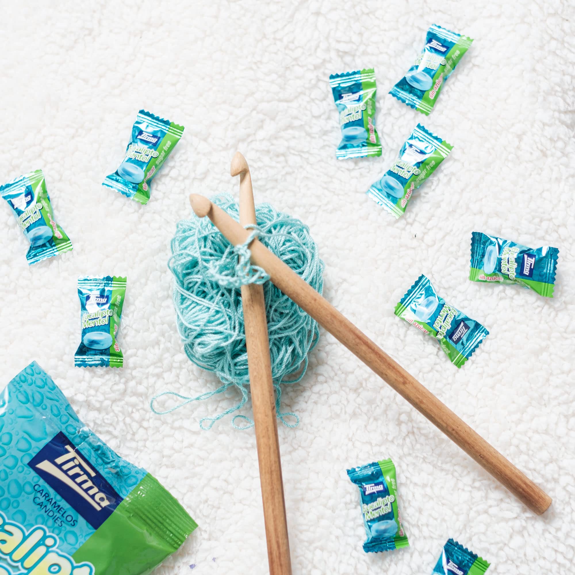 Tirma Sugar Free Eucalyptus and Menthol Candy 150g - Hard Boiled Sweets 3