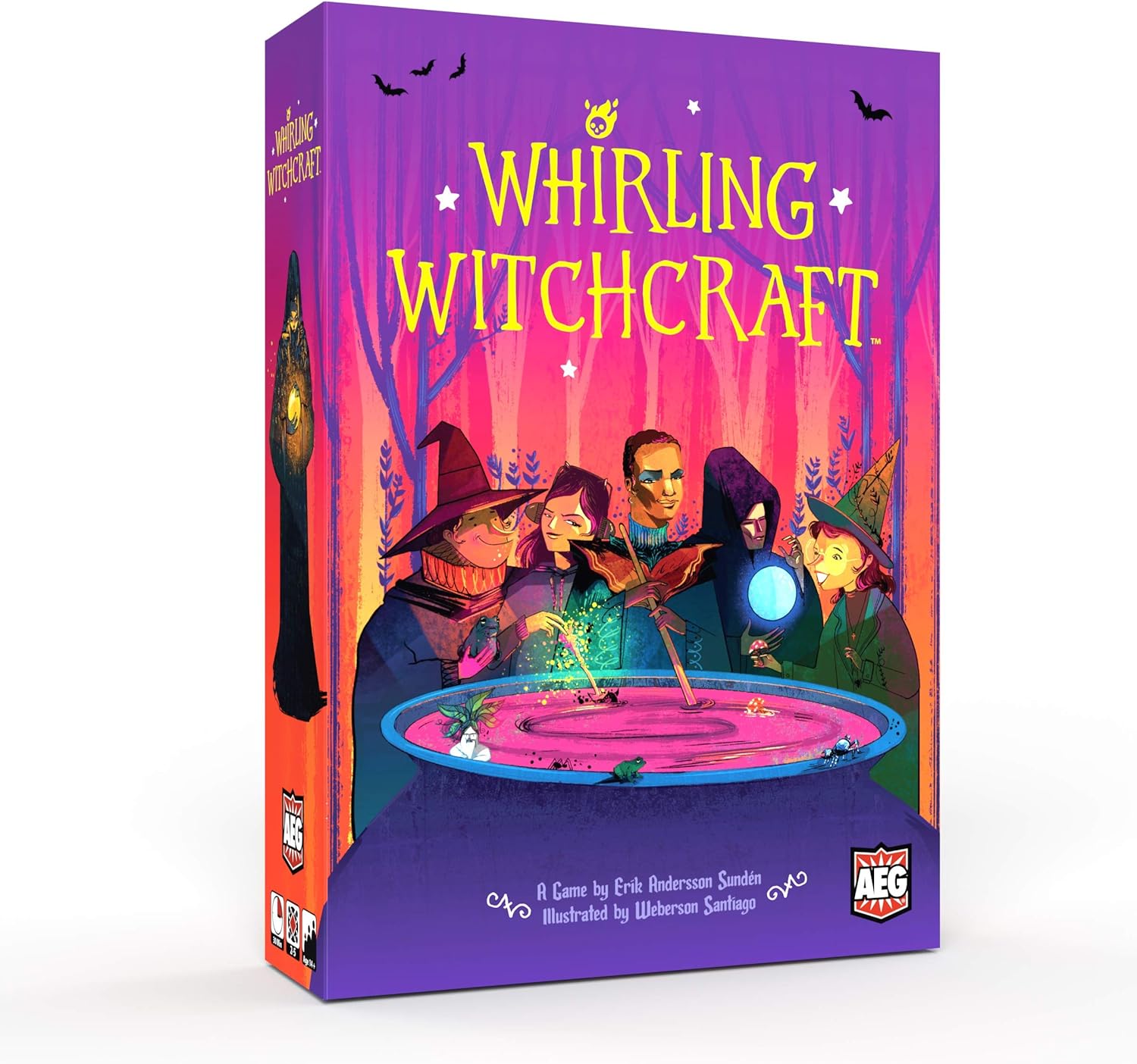 Alderac Entertainment Group Whirling Witchcraft Board Game